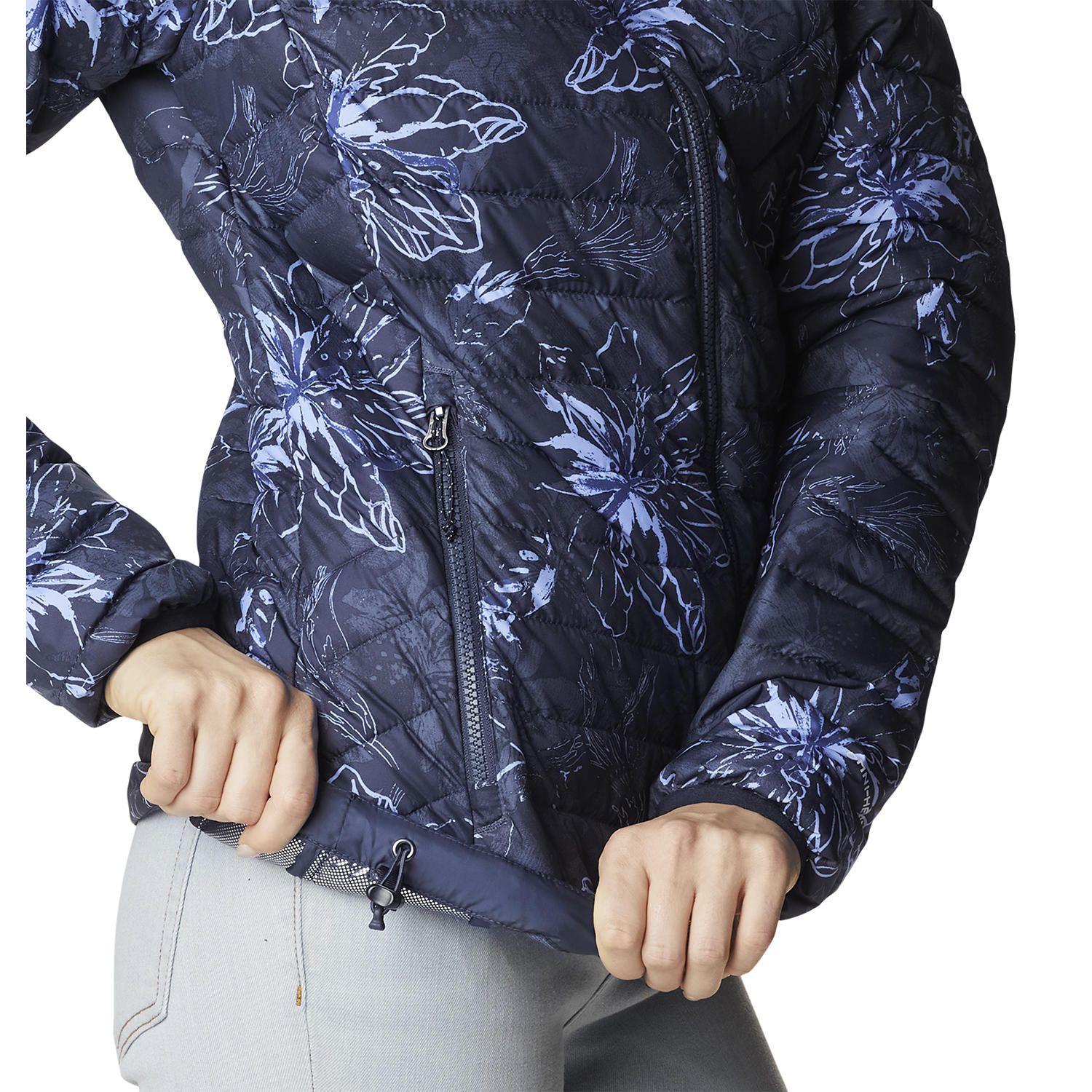 Parka Powder Lite Jacket Azul Mujer-4
