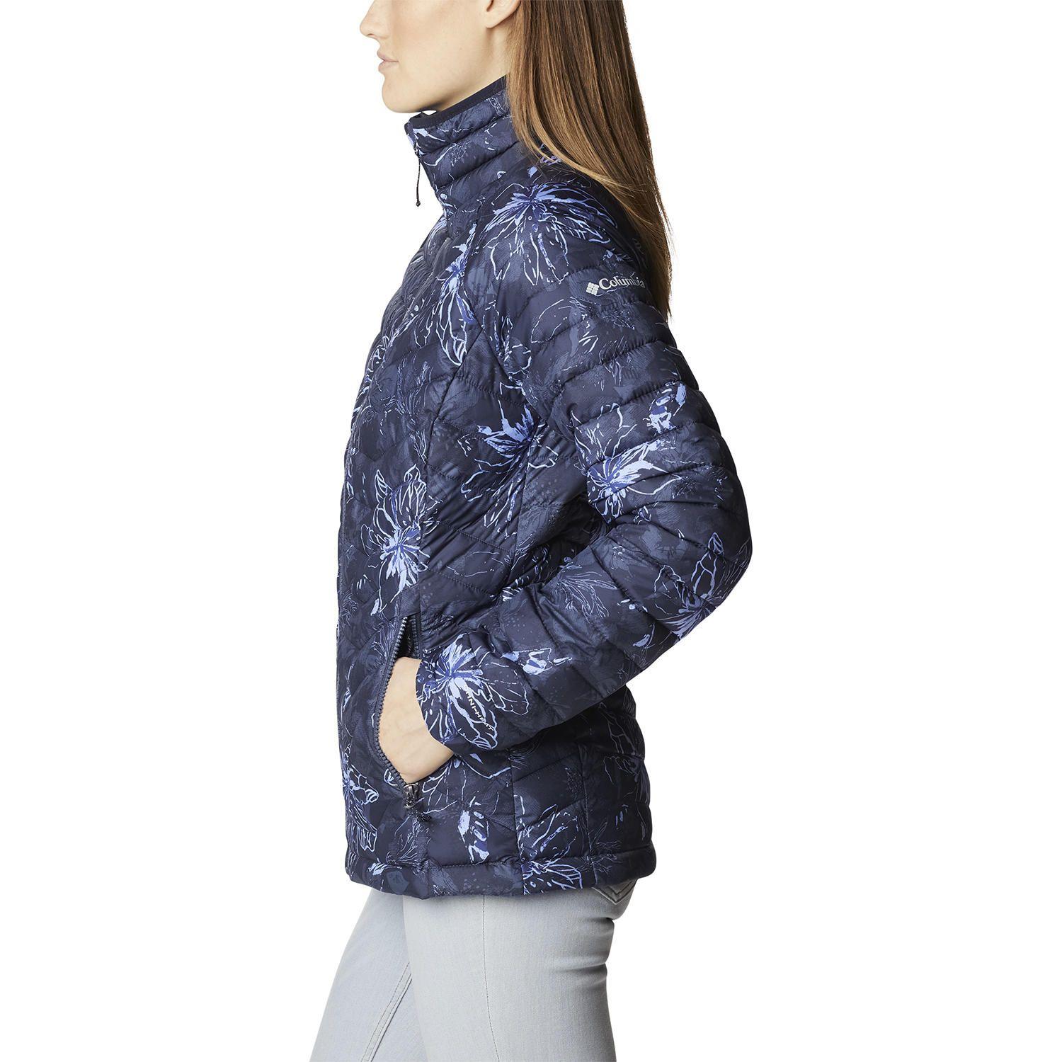 Parka Powder Lite Jacket Azul Mujer-5