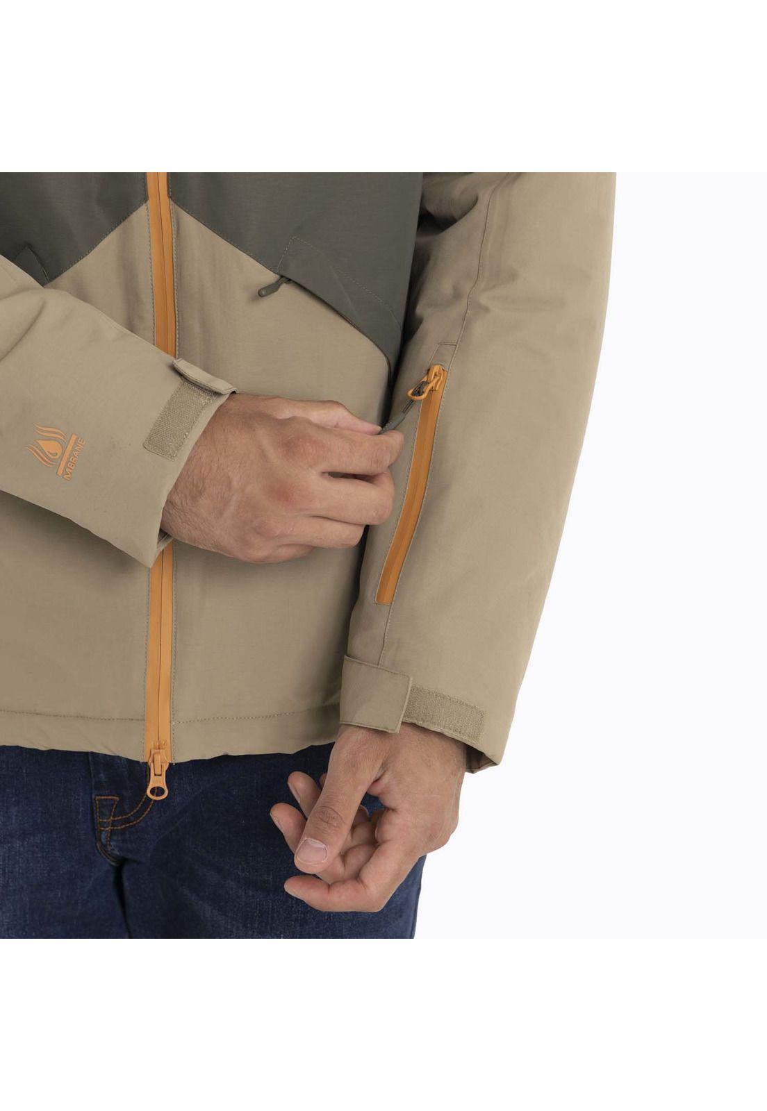 Parka 3 en 1 con polar Hombre Misisipi Café osc Merrell-8