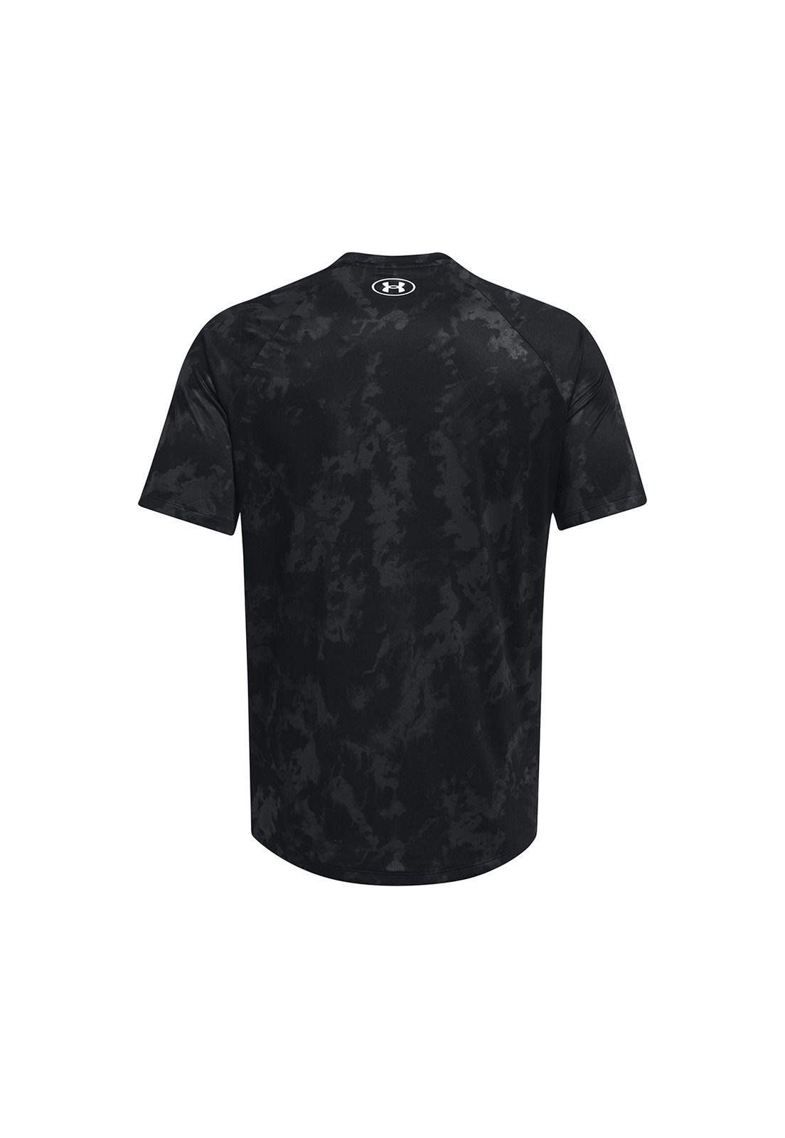Polera UA Tech ABC hombre Negro-1