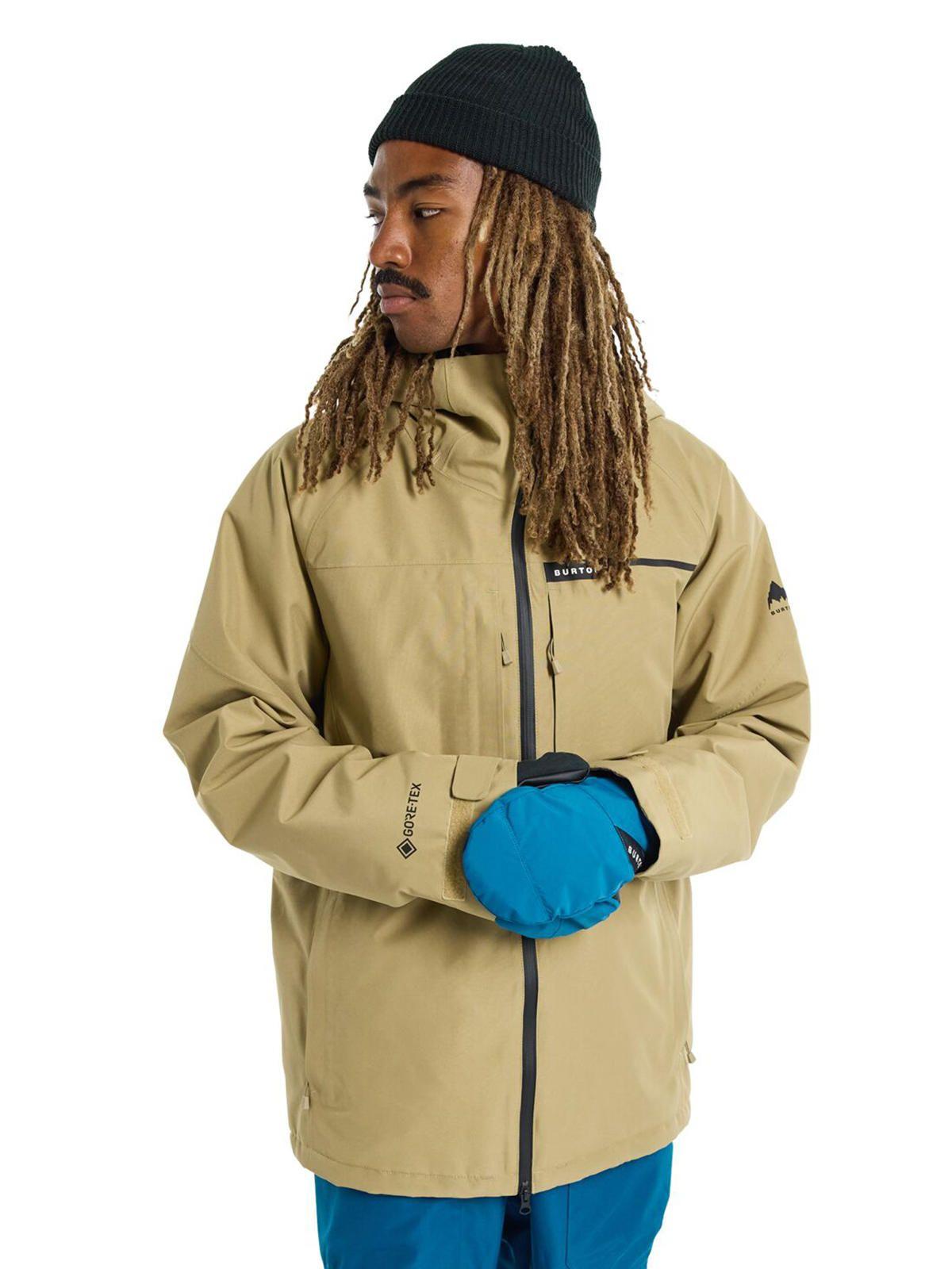 Chaqueta impermeable Hombre Gore-Tex Pillwn Café-3