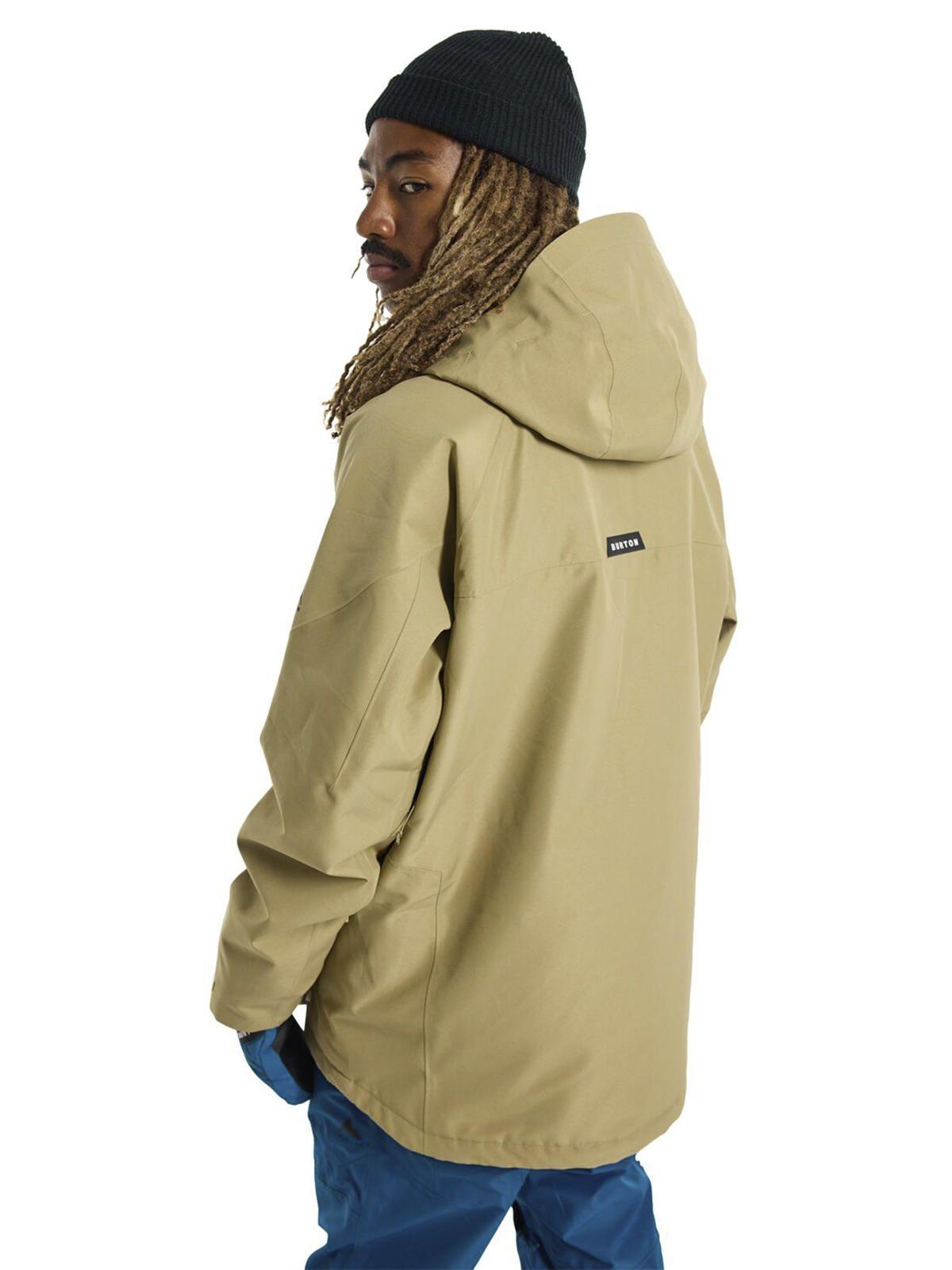 Chaqueta impermeable Hombre Gore-Tex Pillwn Café-4