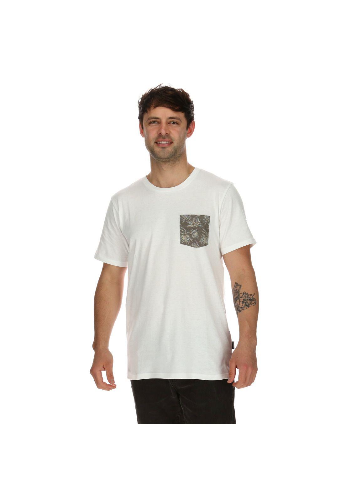 Polera M/C Masculino Bold Blanco Burton-0