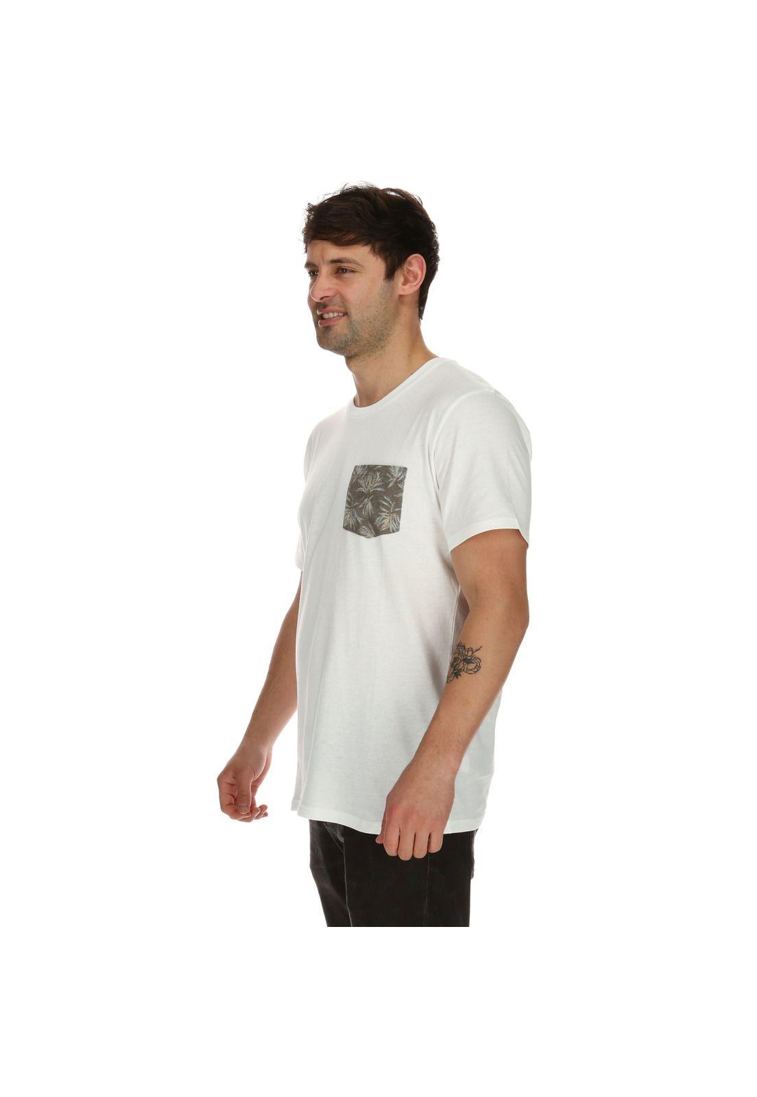Polera M/C Masculino Bold Blanco Burton-1