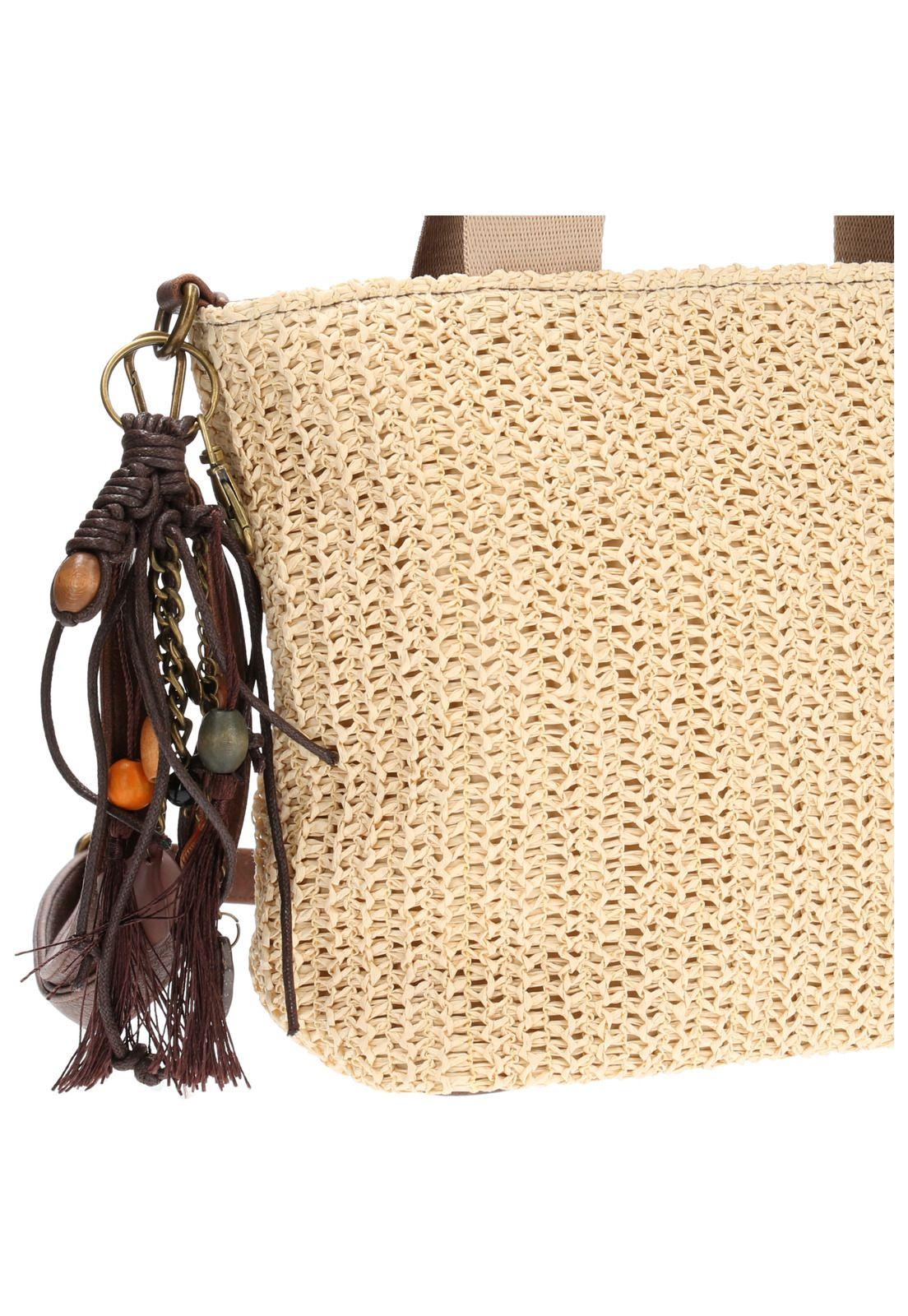 Cartera Mujer Dibari Bag Beige-3