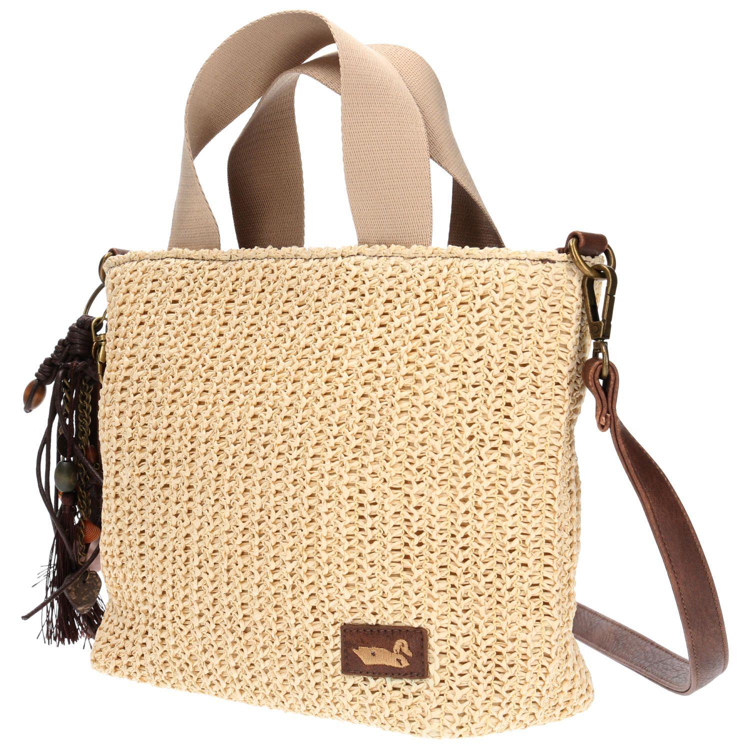 Cartera Mujer Dibari Bag Beige-1
