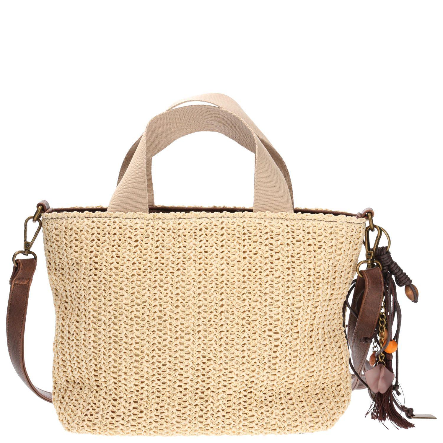 Cartera Mujer Dibari Bag Beige-2