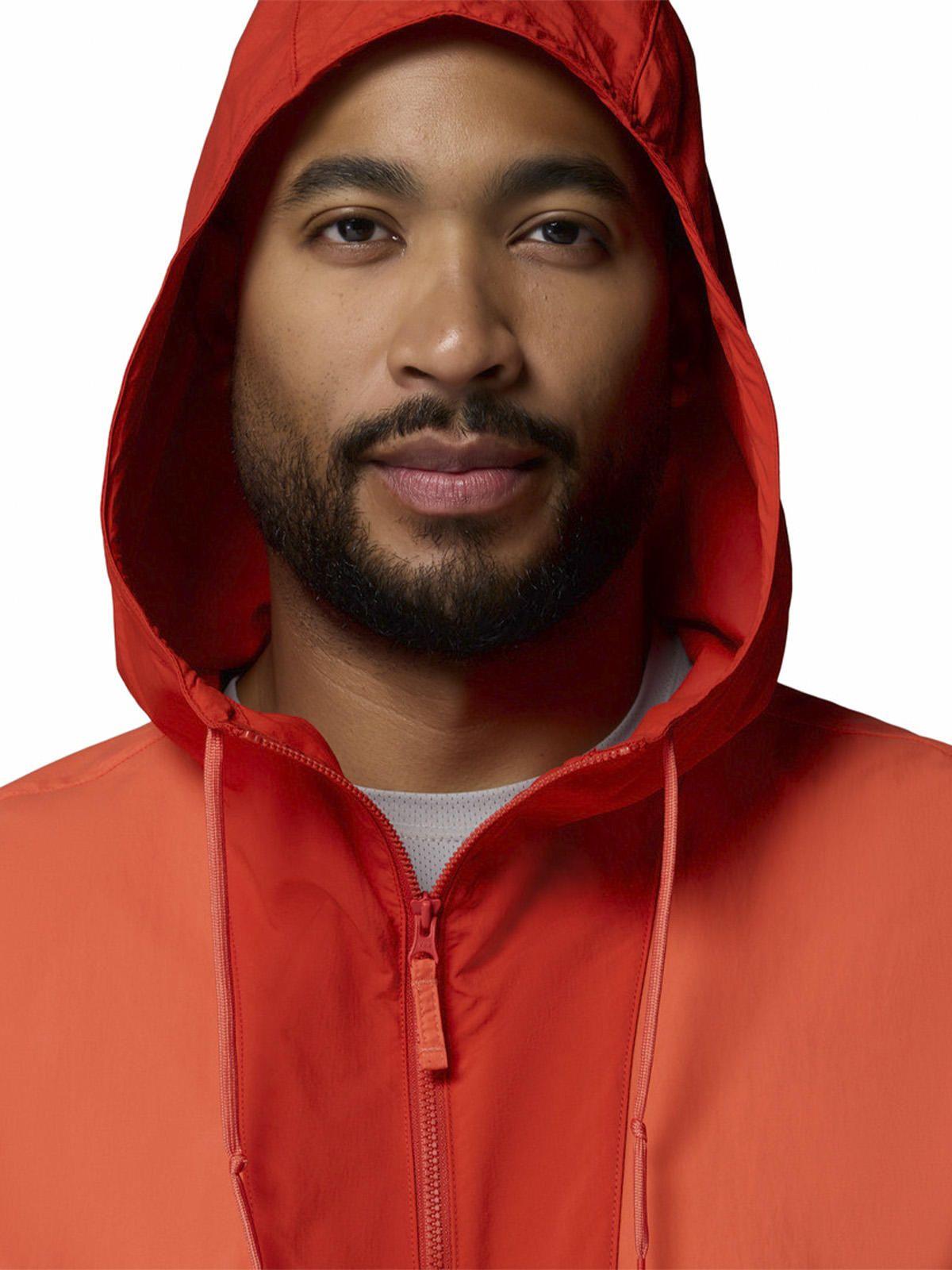Cortaviento Hombre Spire Valley Hooded Naranja-4