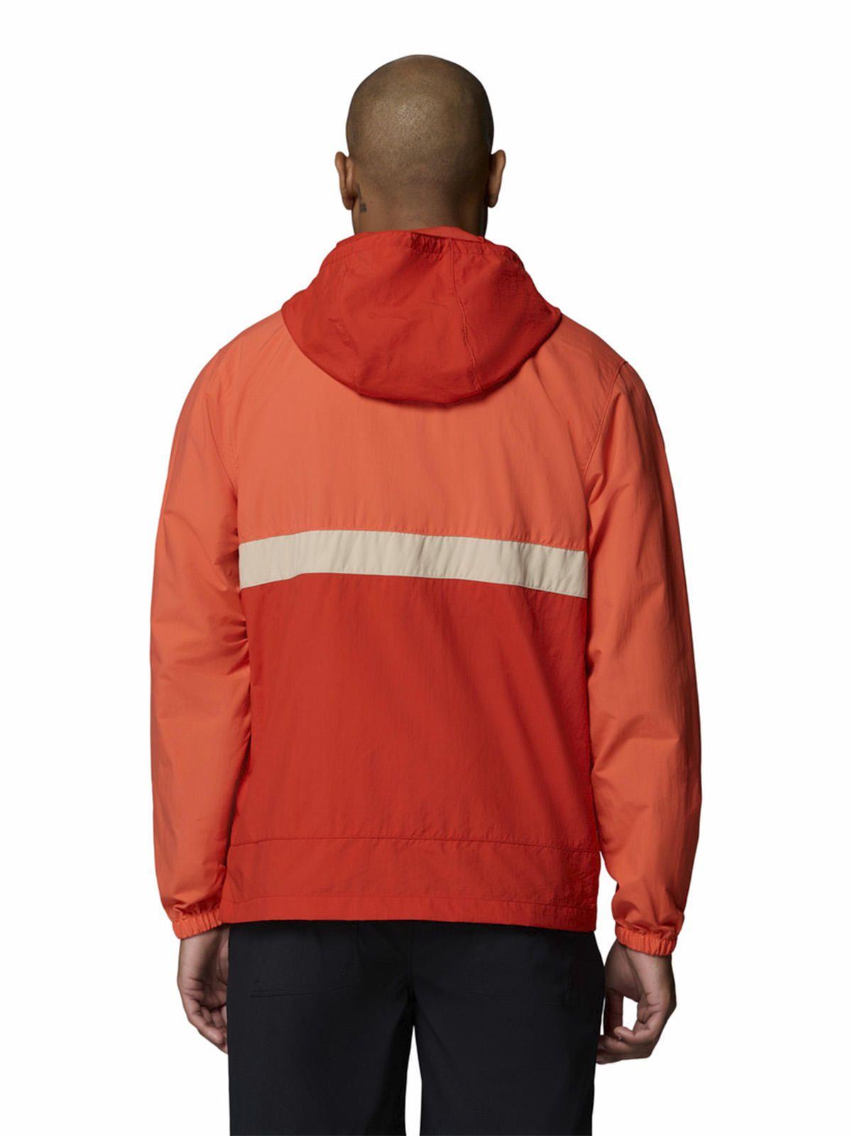 Cortaviento Hombre Spire Valley Hooded Naranja-5