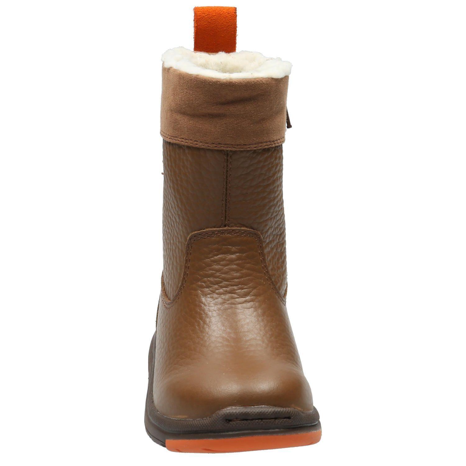 Bota Cuero Niño Yuma Pro Café-2