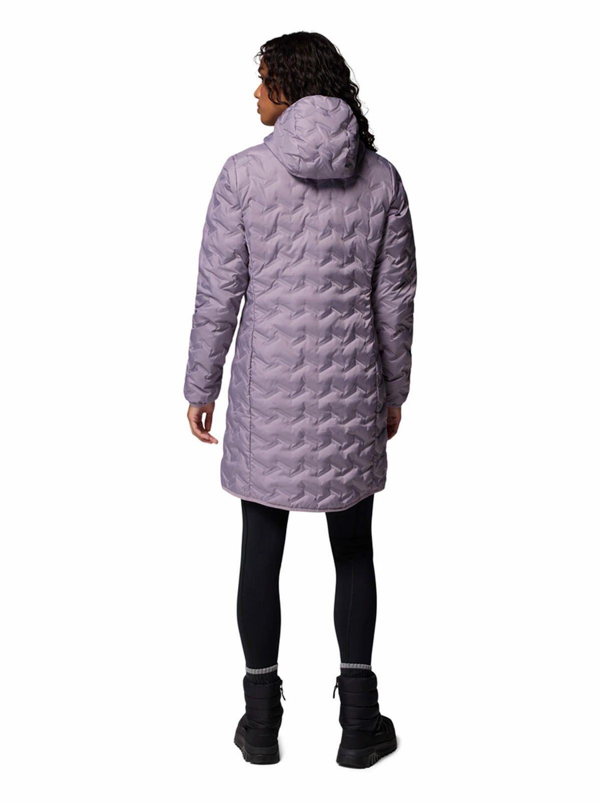 Parka WRep Mujer Delta Ridge II LongDwn Morado-7