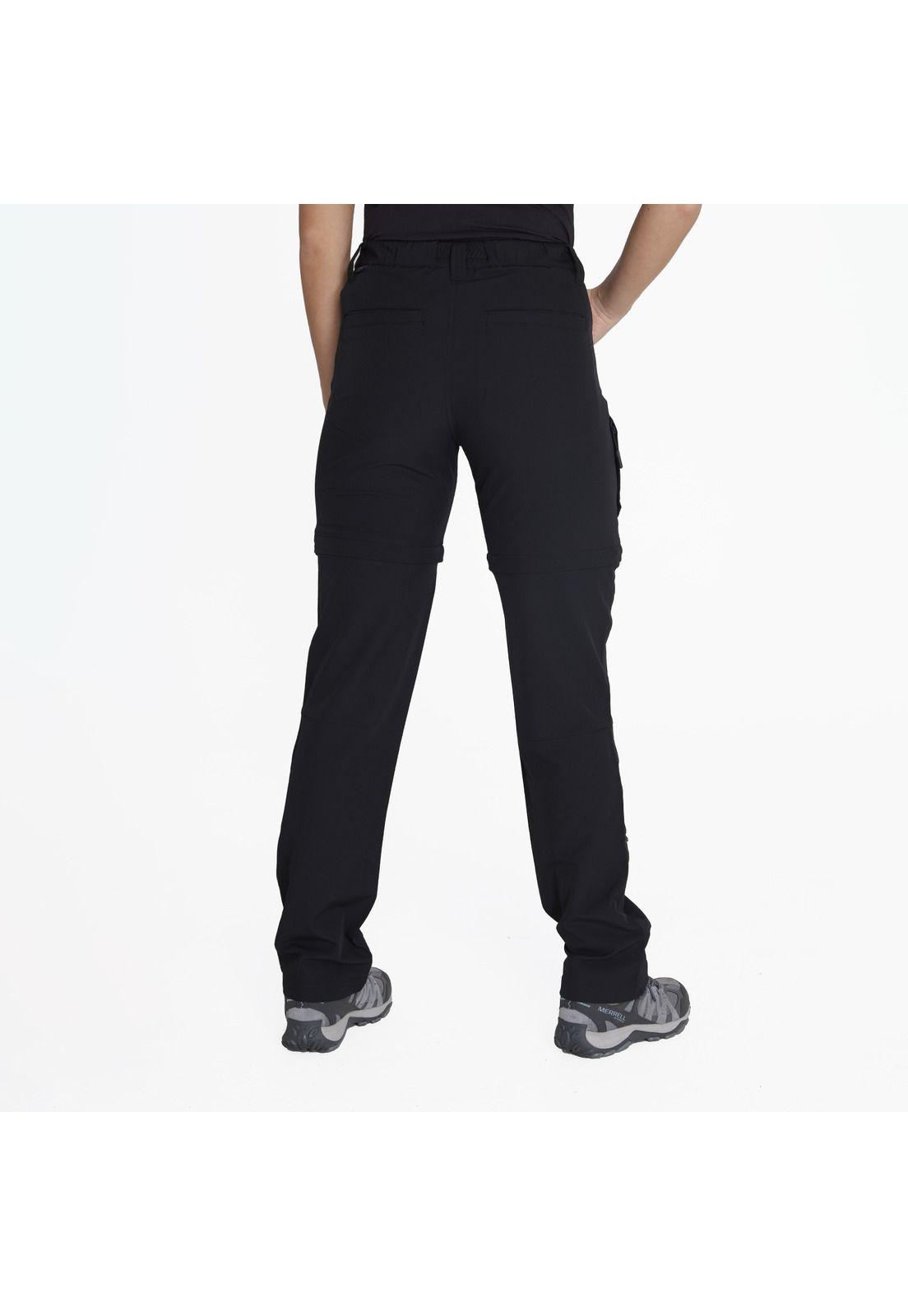 Pantalón Impermeable 4 Way Spandex Negro Mujer-1