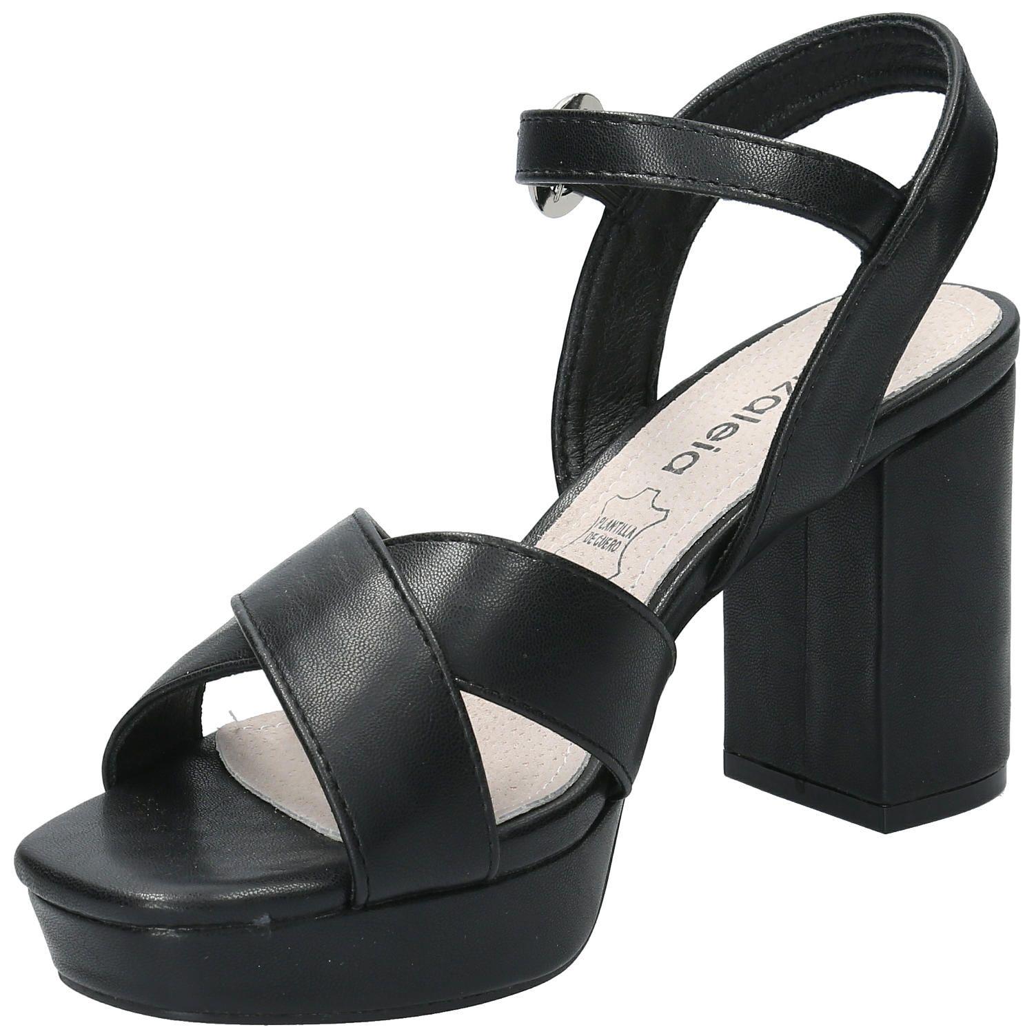 Sandalia Modesty Negro Mujer-4