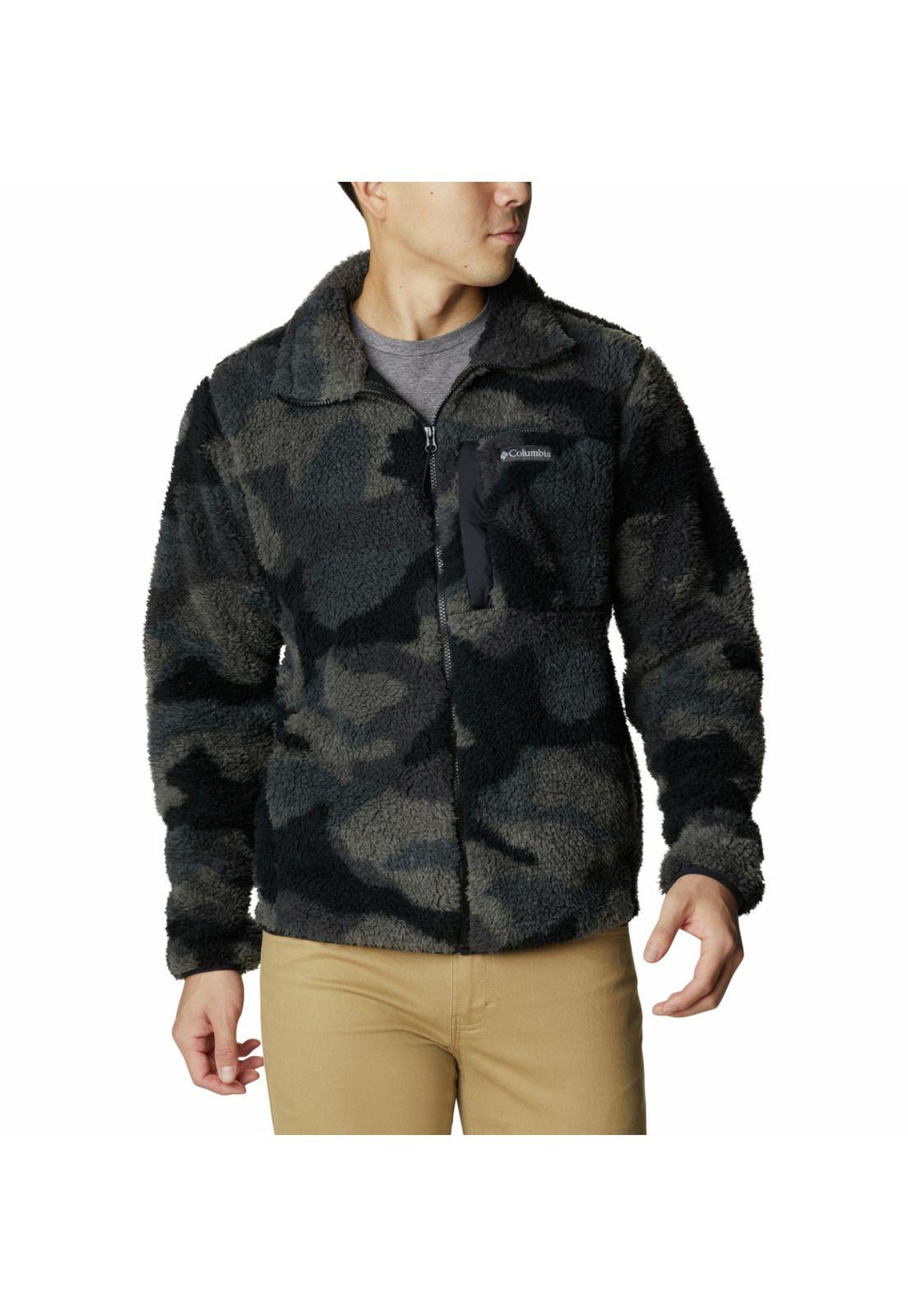 Polar Hombre Winter Pass Print Full Zip Negro-0