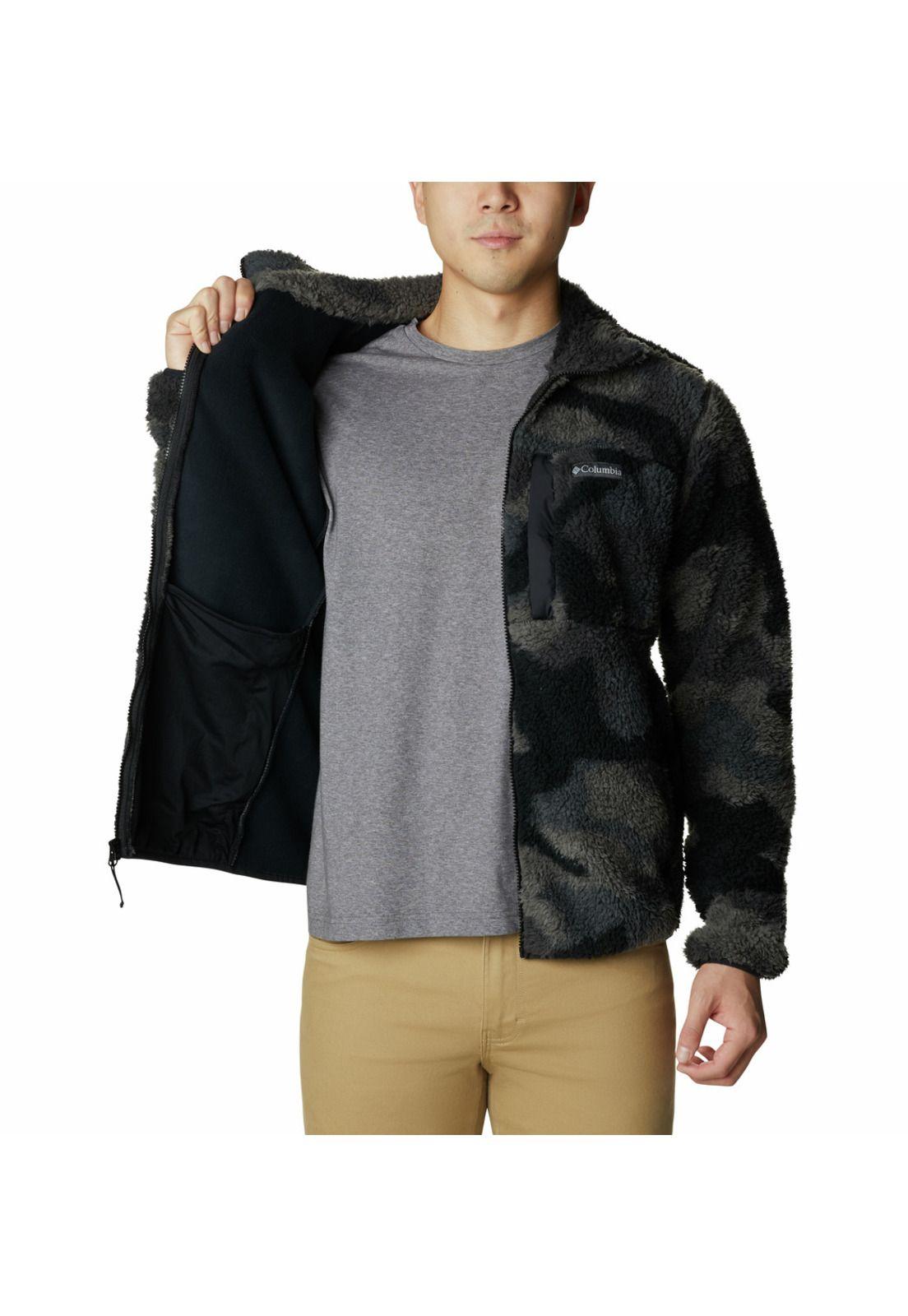 Polar Hombre Winter Pass Print Full Zip Negro-4