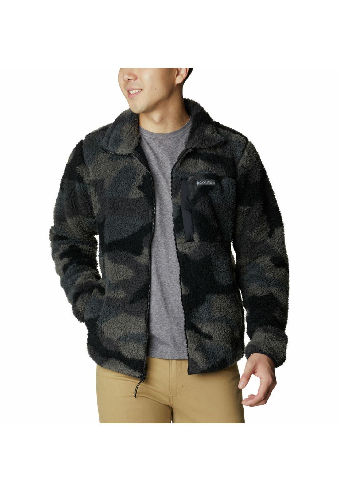 Polar Hombre Winter Pass Print Full Zip Negro-5