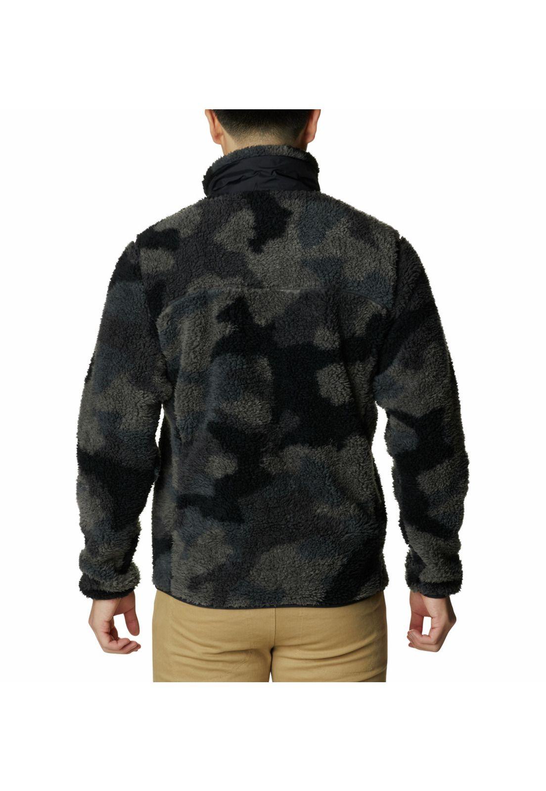 Polar Hombre Winter Pass Print Full Zip Negro-6