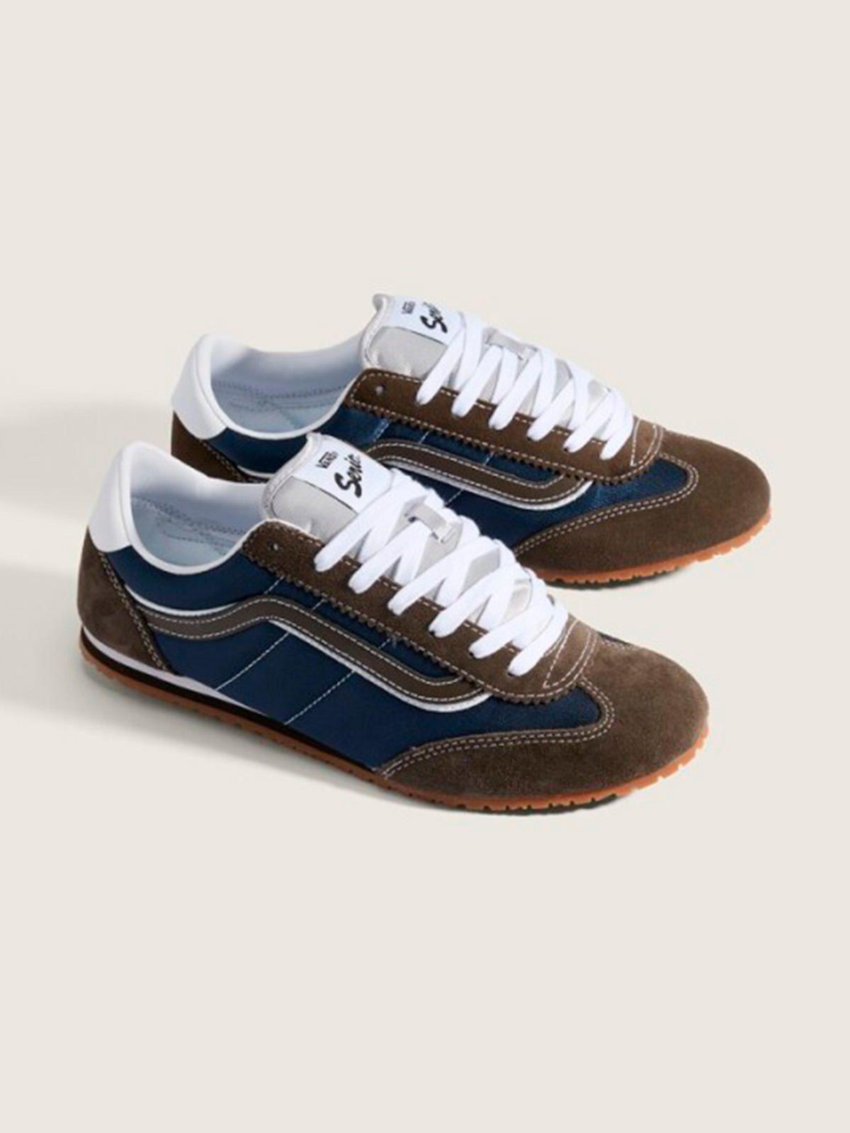 Zapatilla Mujer Super Lowpro Café-1