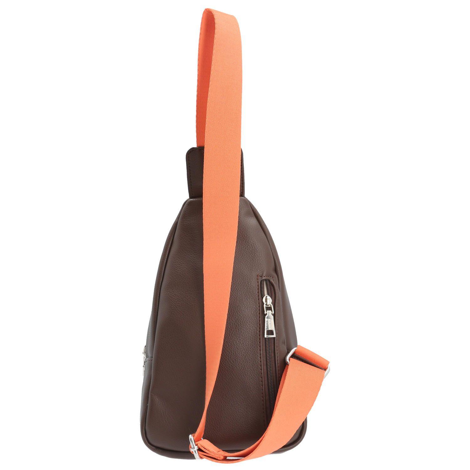 Cartera bandolera Ingo Cross Chocolate Mujer-2