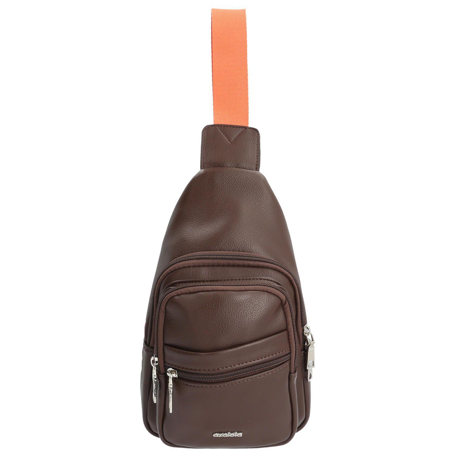 Cartera bandolera Ingo Cross Chocolate Mujer-0