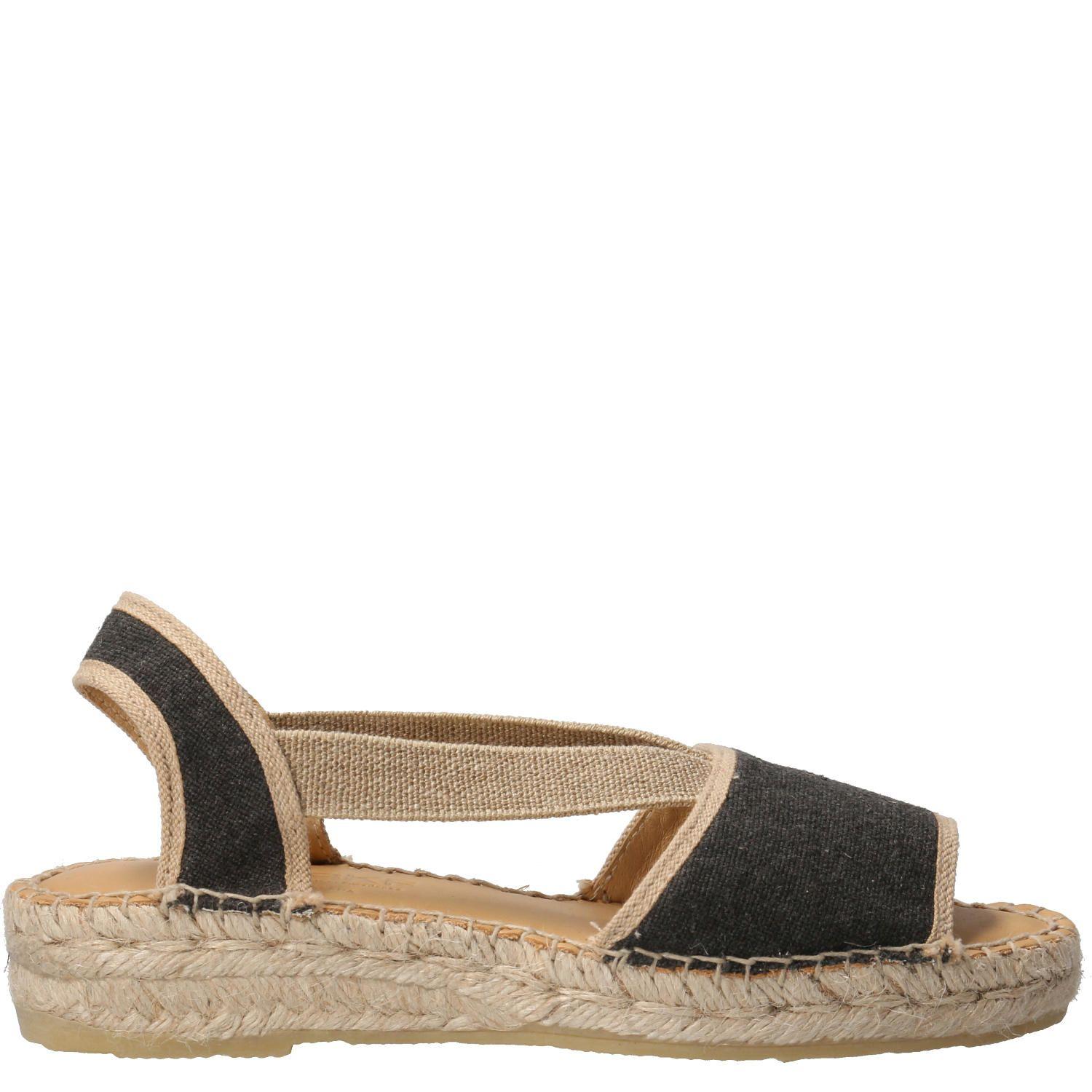 Sandalia Mujer Tete Gris Oscuro-0