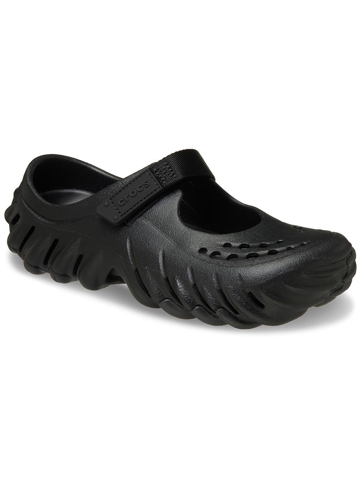 Zueco Mujer Echo Mary Jane Clog Negro-1