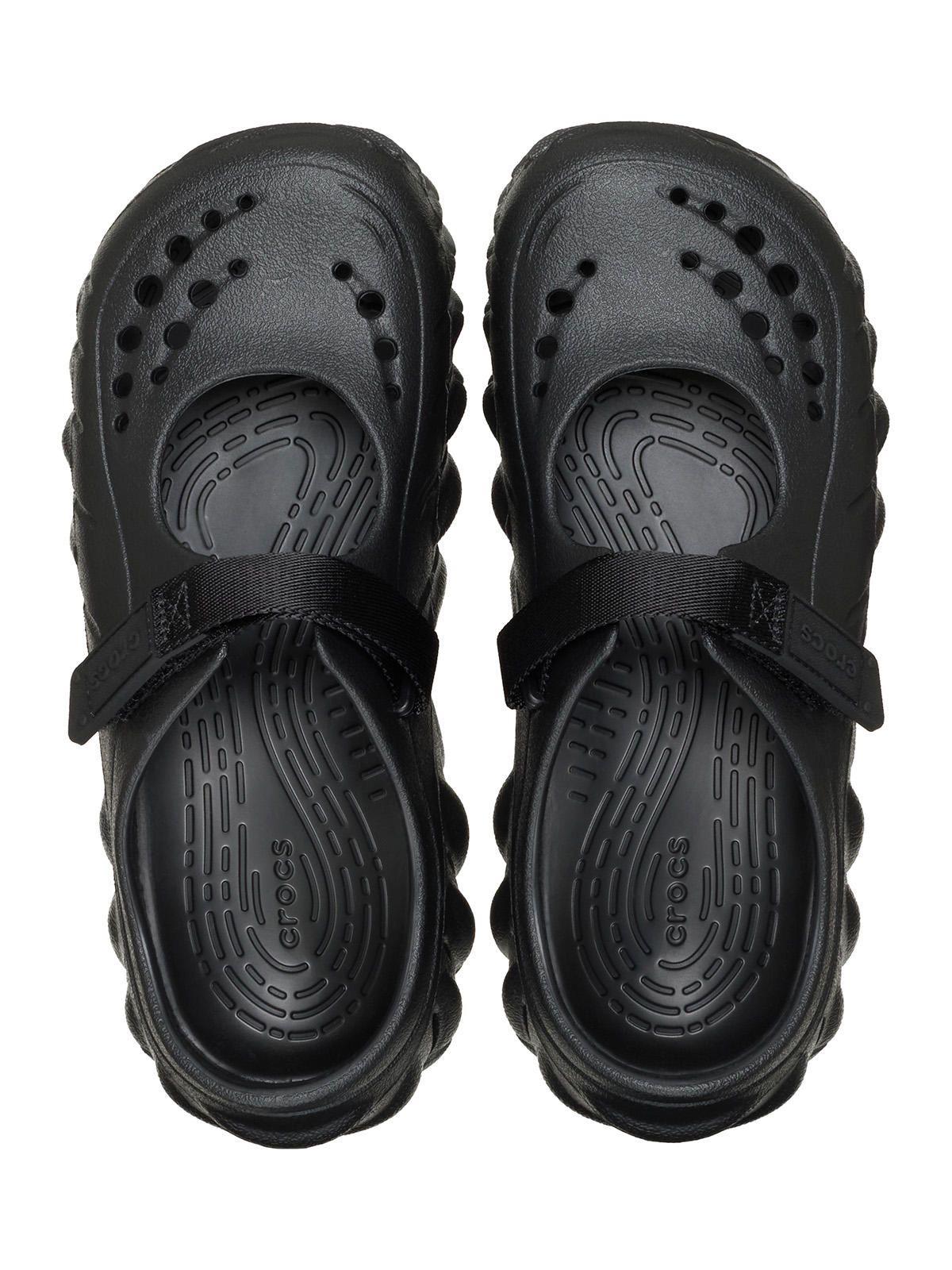 Zueco Mujer Echo Mary Jane Clog Negro-3