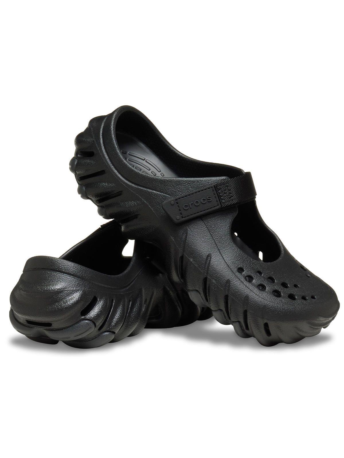 Zueco Mujer Echo Mary Jane Clog Negro-3