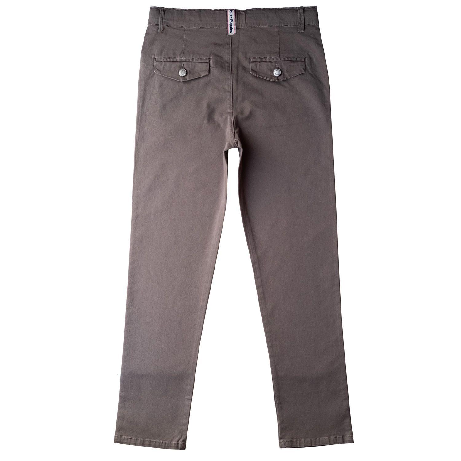 Pantalón Arena Niño Algodón Gris-1