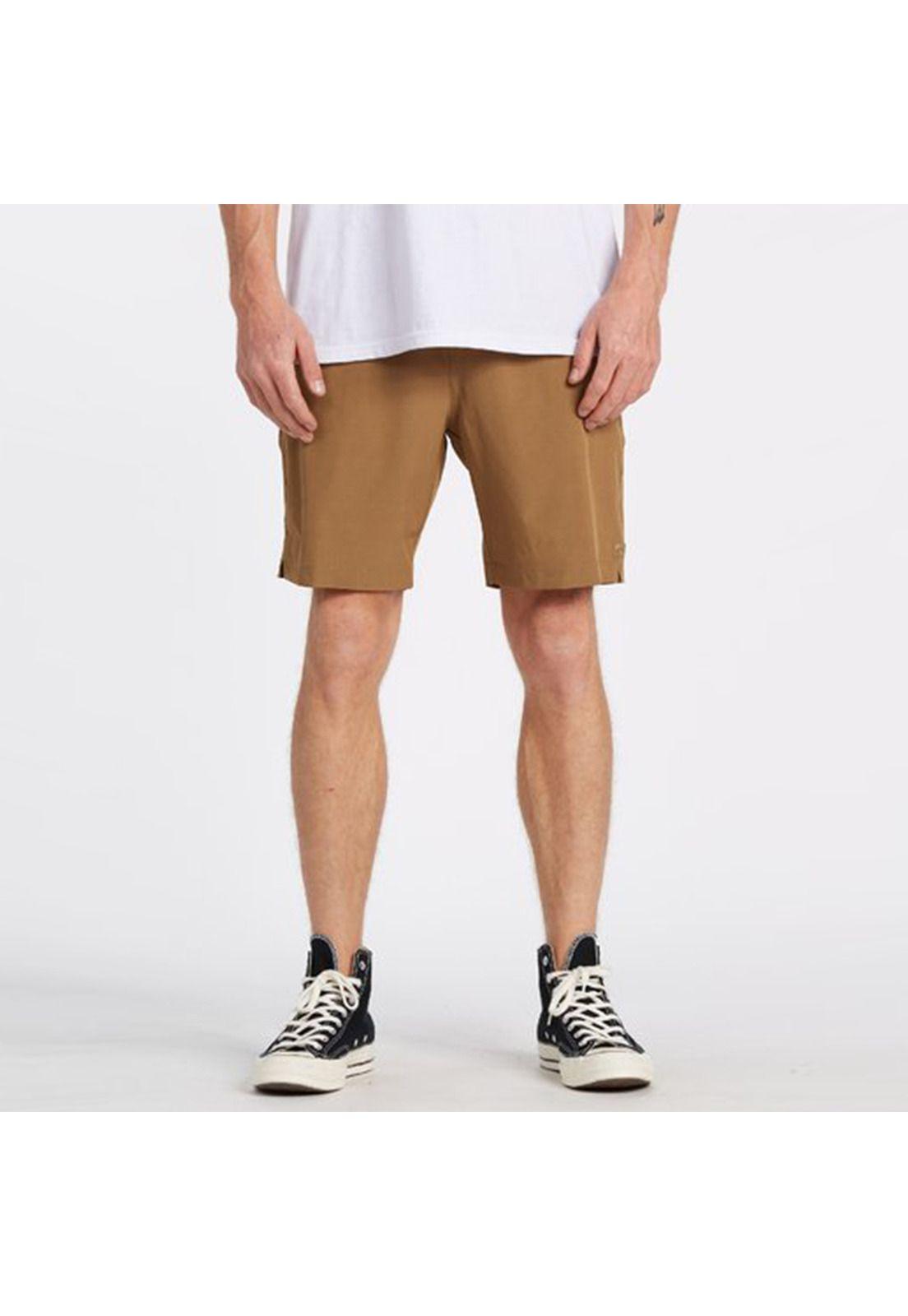 Short  Transport Elastic Mostaza Hombre-0