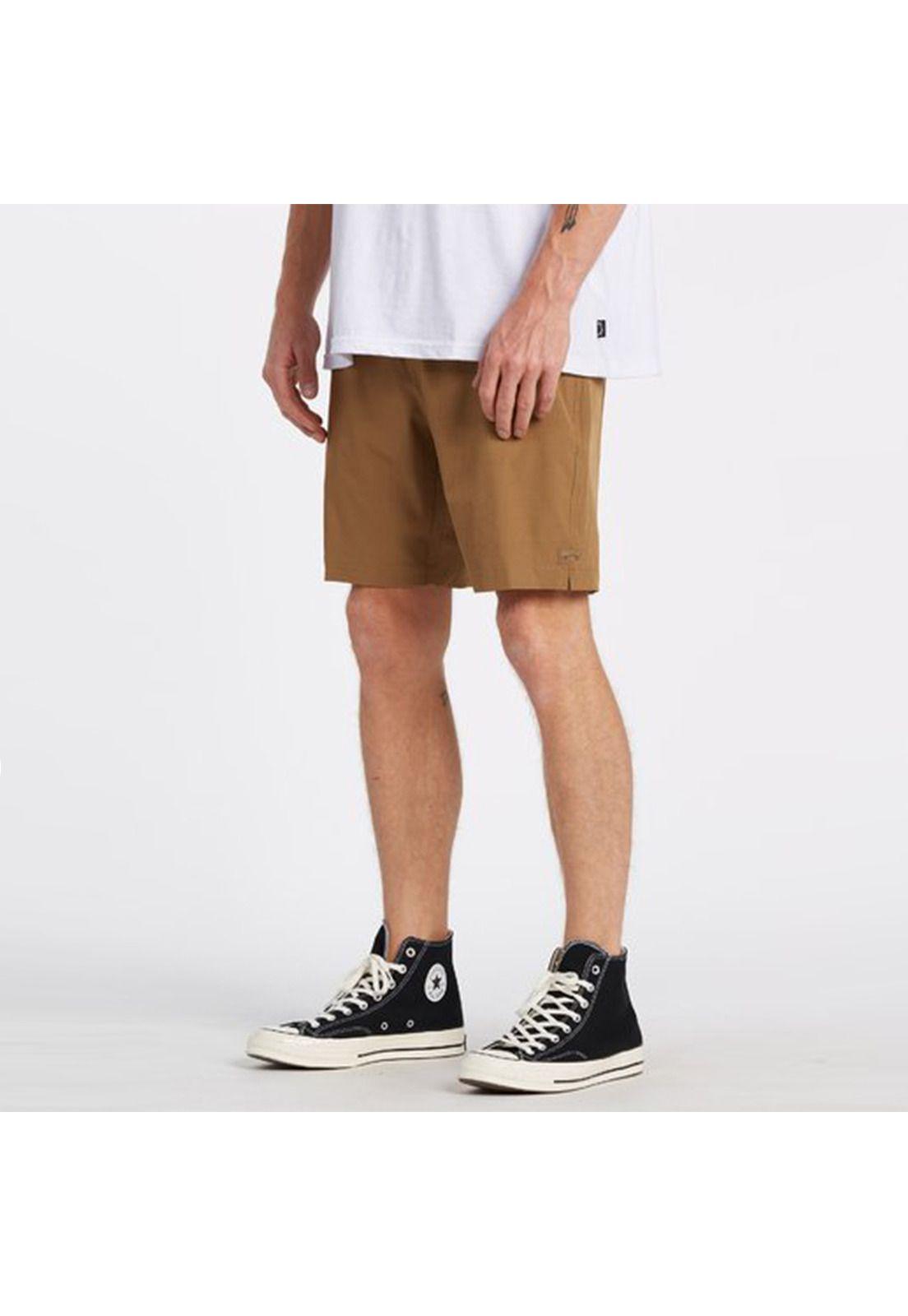 Short  Transport Elastic Mostaza Hombre-1