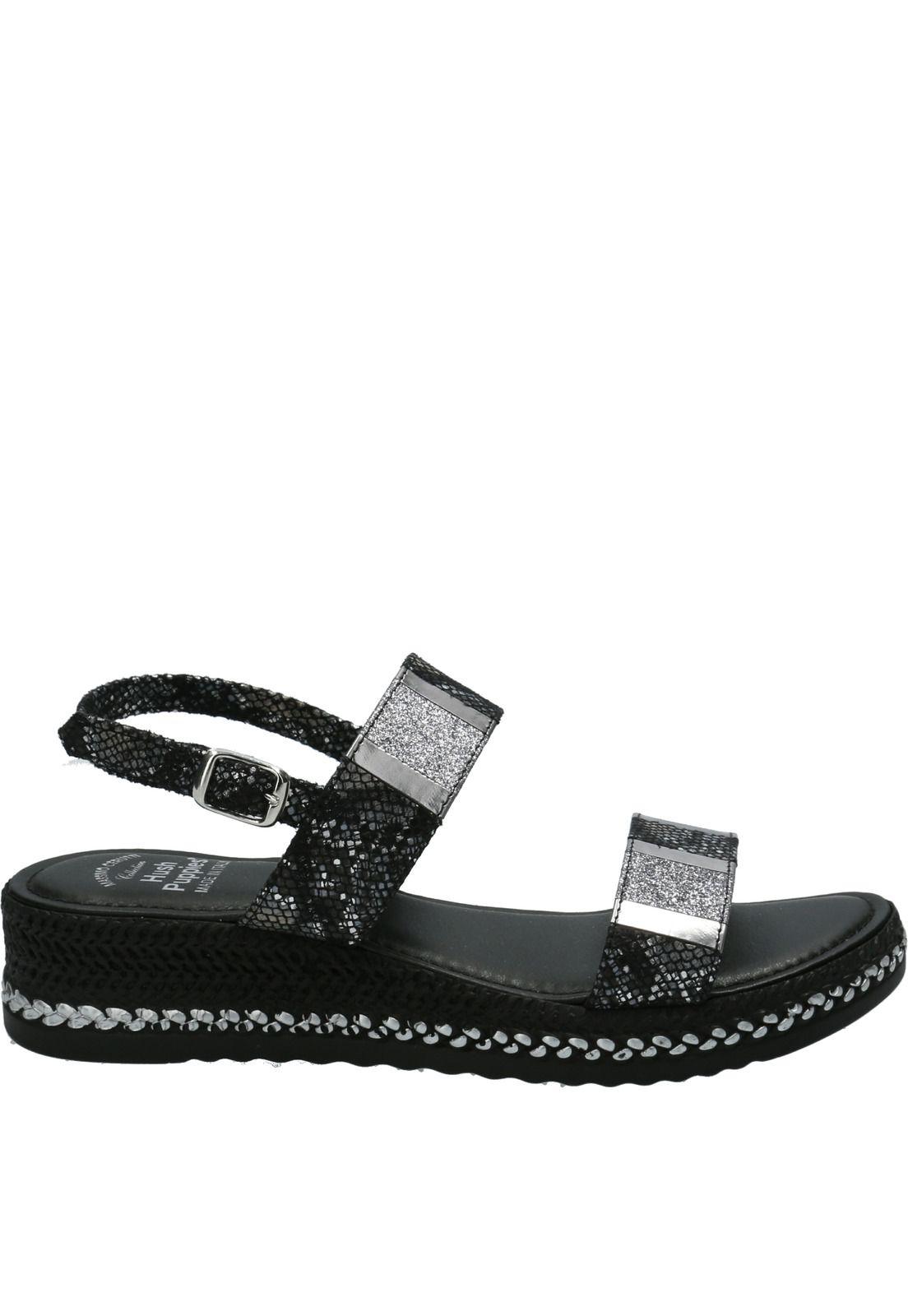 Sandalia Mujer Geo Negro-1