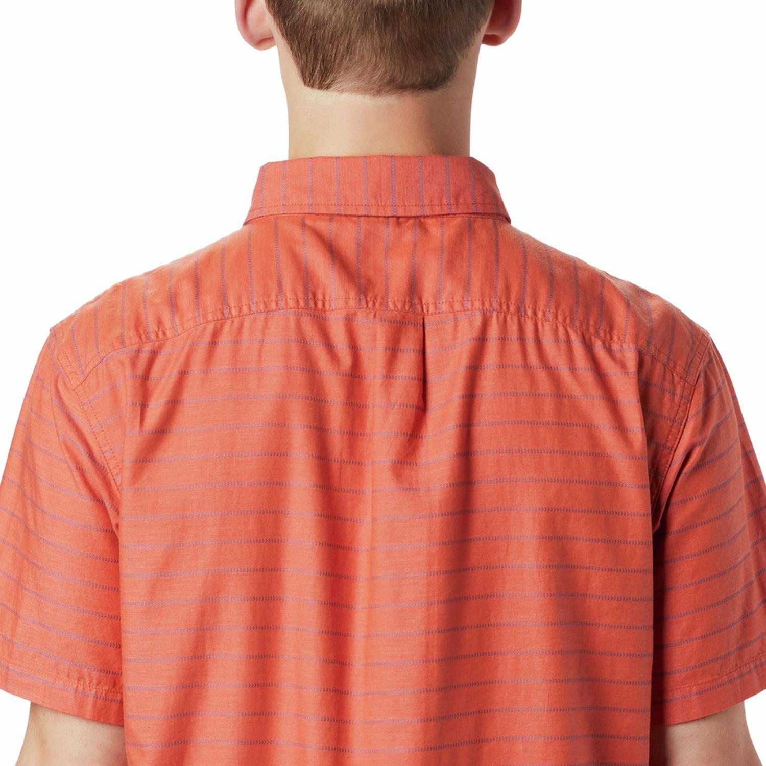 Camisa M/C Hombre Crystal Valley Naranjo-3