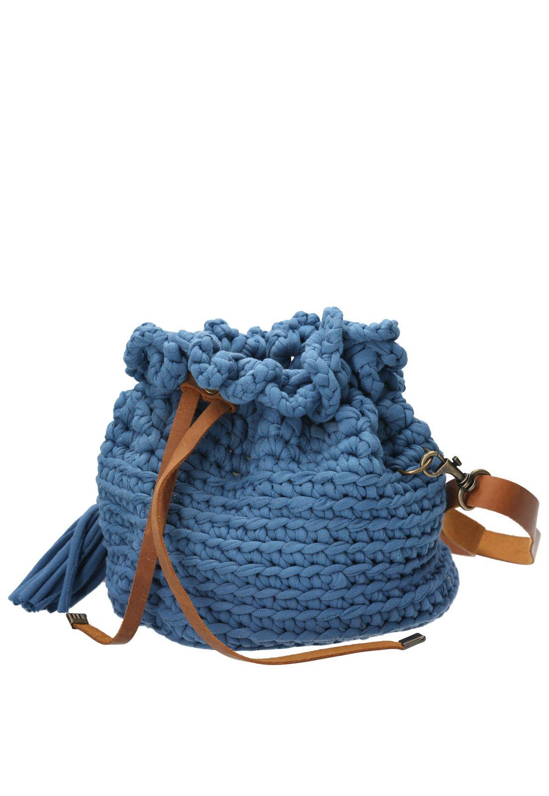 Cartera Algodón Mujer Hc Pombo Bag Café-1