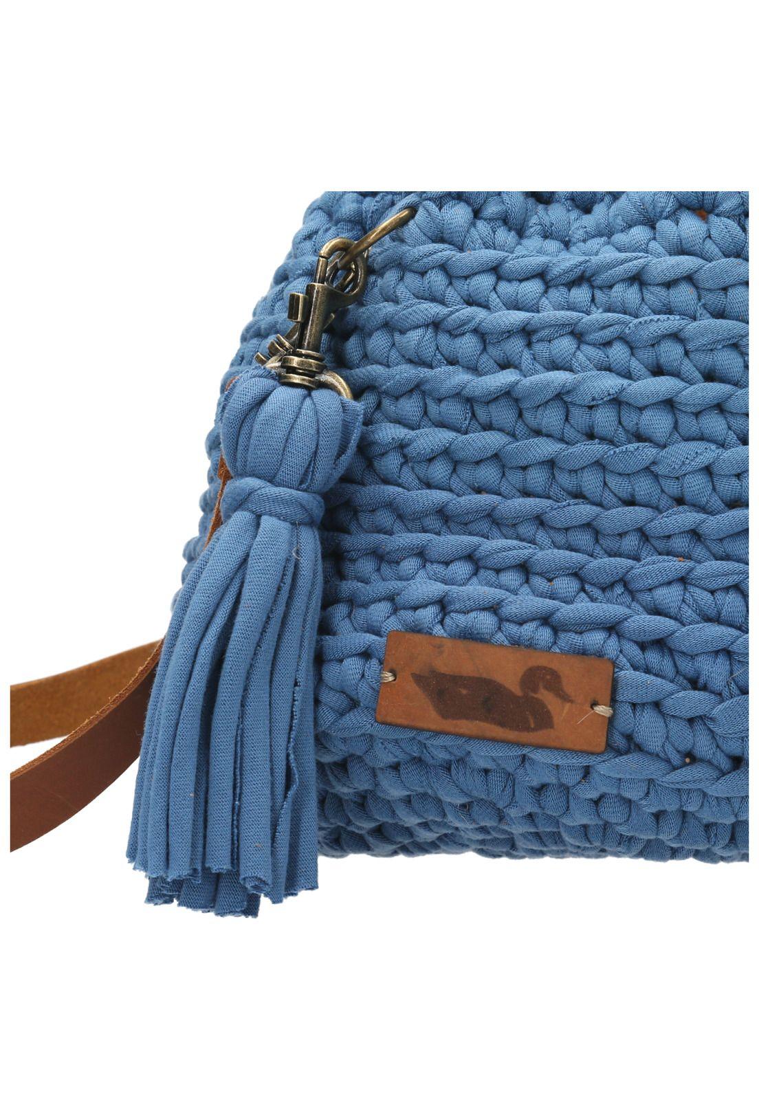 Cartera Algodón Mujer Hc Pombo Bag Café-3