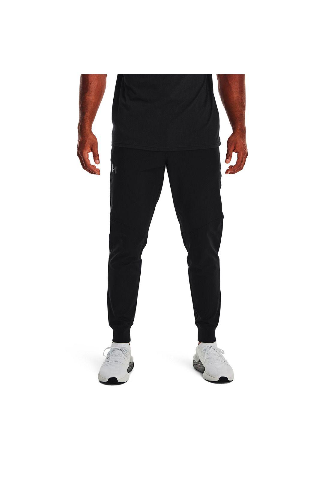 Buzo Train Jogger Sportstyle Elite Negro Hombre-3