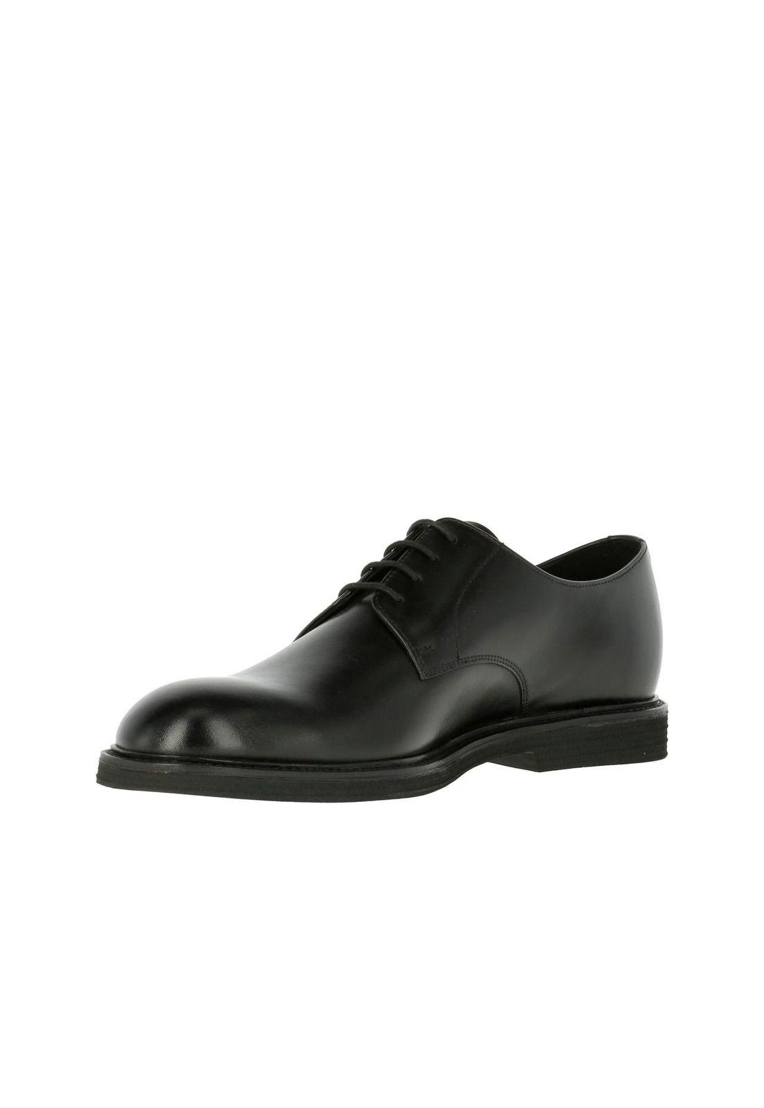 Zapato Cuero Norman Negro-1