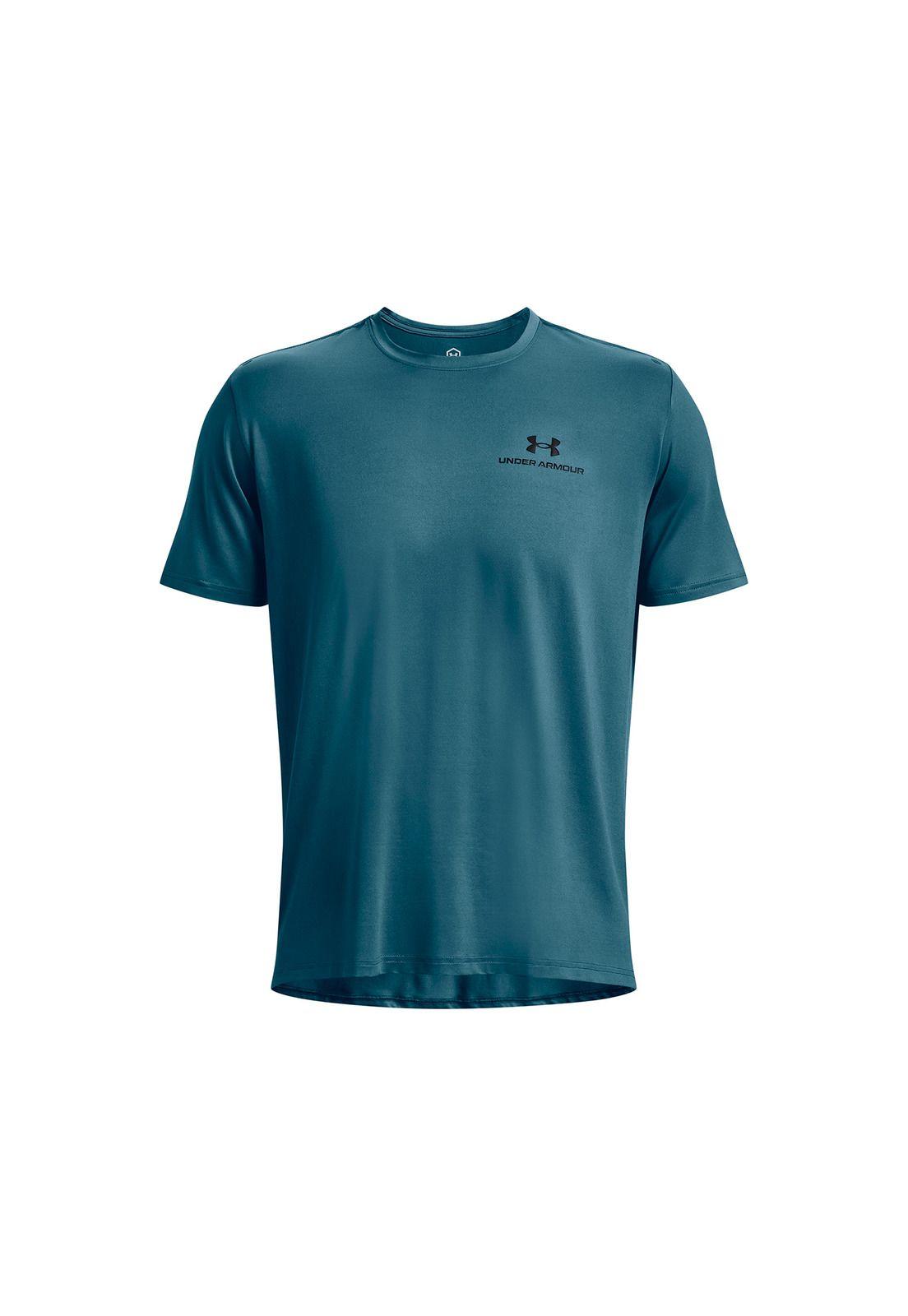 Polera M/C Training Rush™ Energy Petróleo Hombre-0