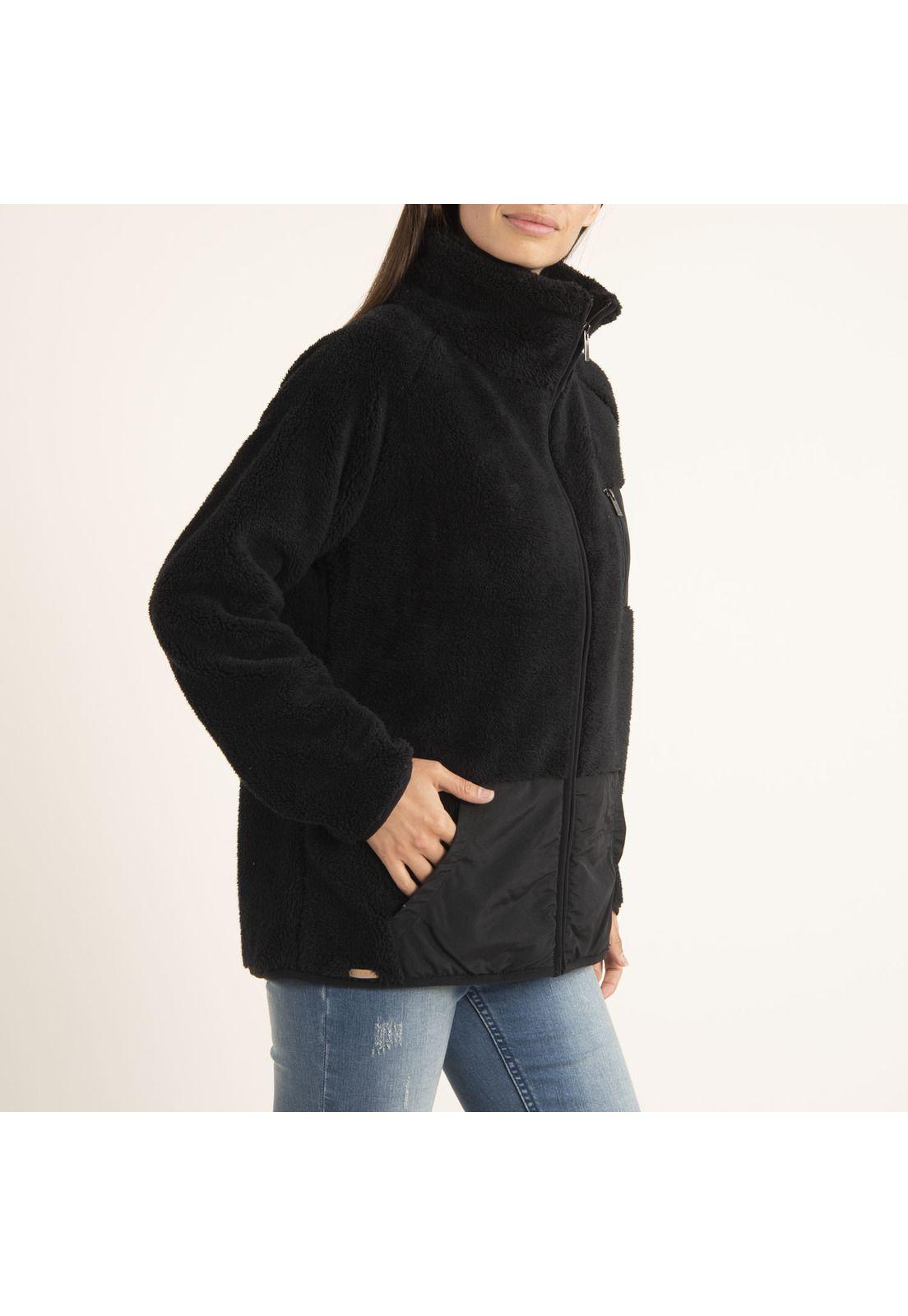 Polar Mujer Canela Negro-1