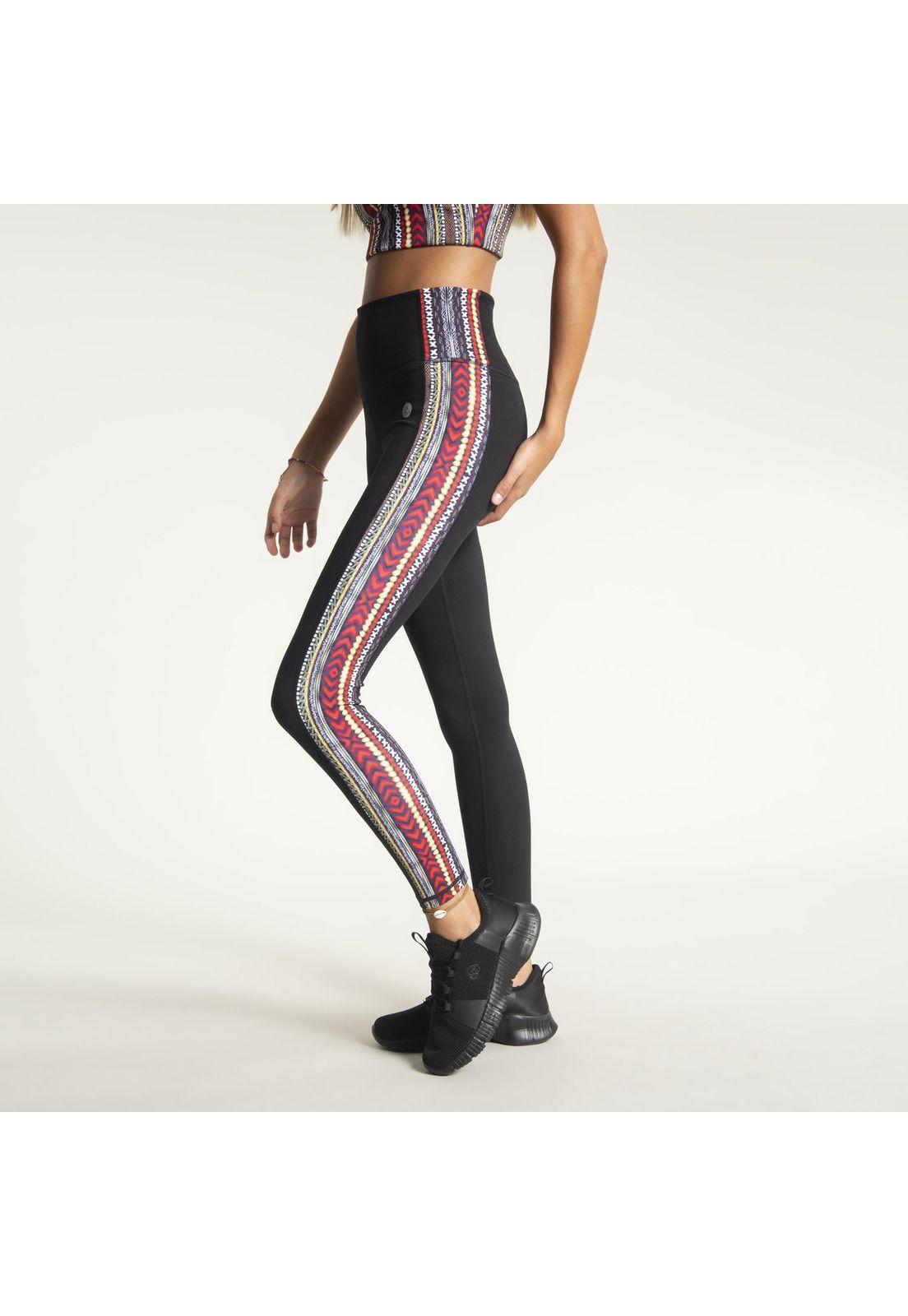 Calza Mujer Hr Ankle Leg Paula E Multicolor-1