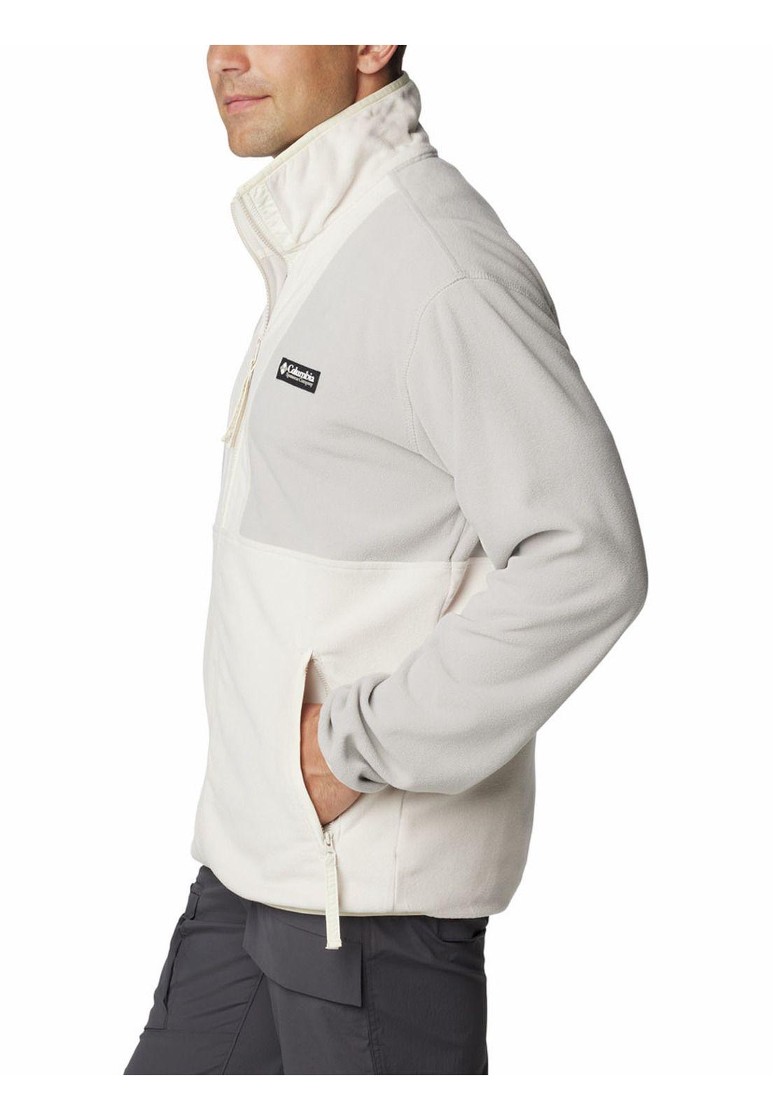 Polar Hombre Back Bowl Fleece Lightweight Gris-1