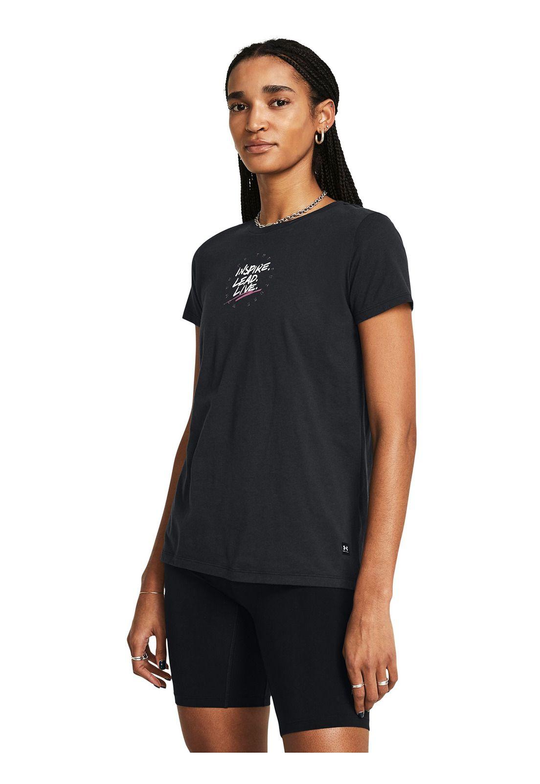 Polera Artist Series Will Mujer Negro-3