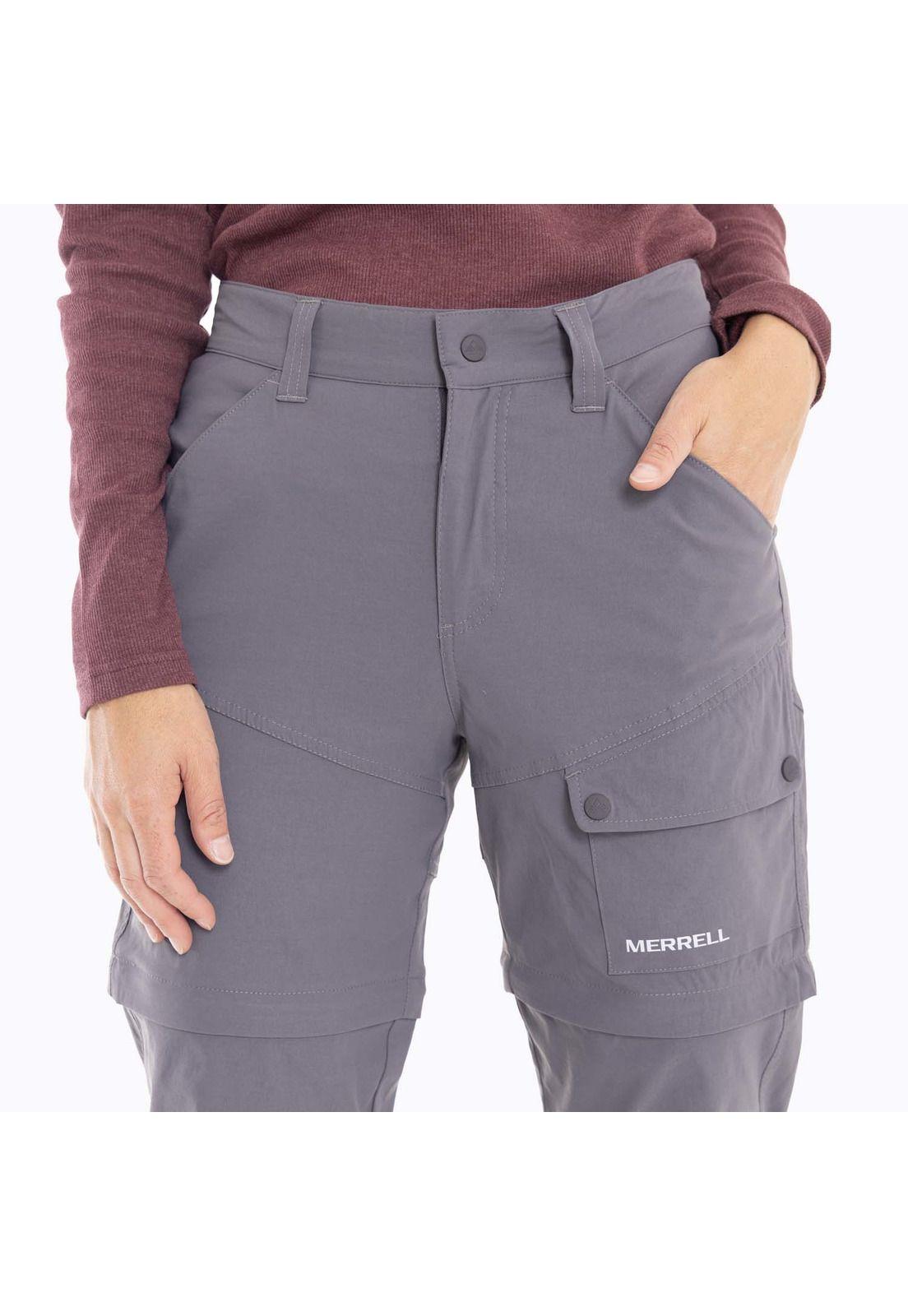 Pantalon Mujer Kaskukuk Gris Merrell-9