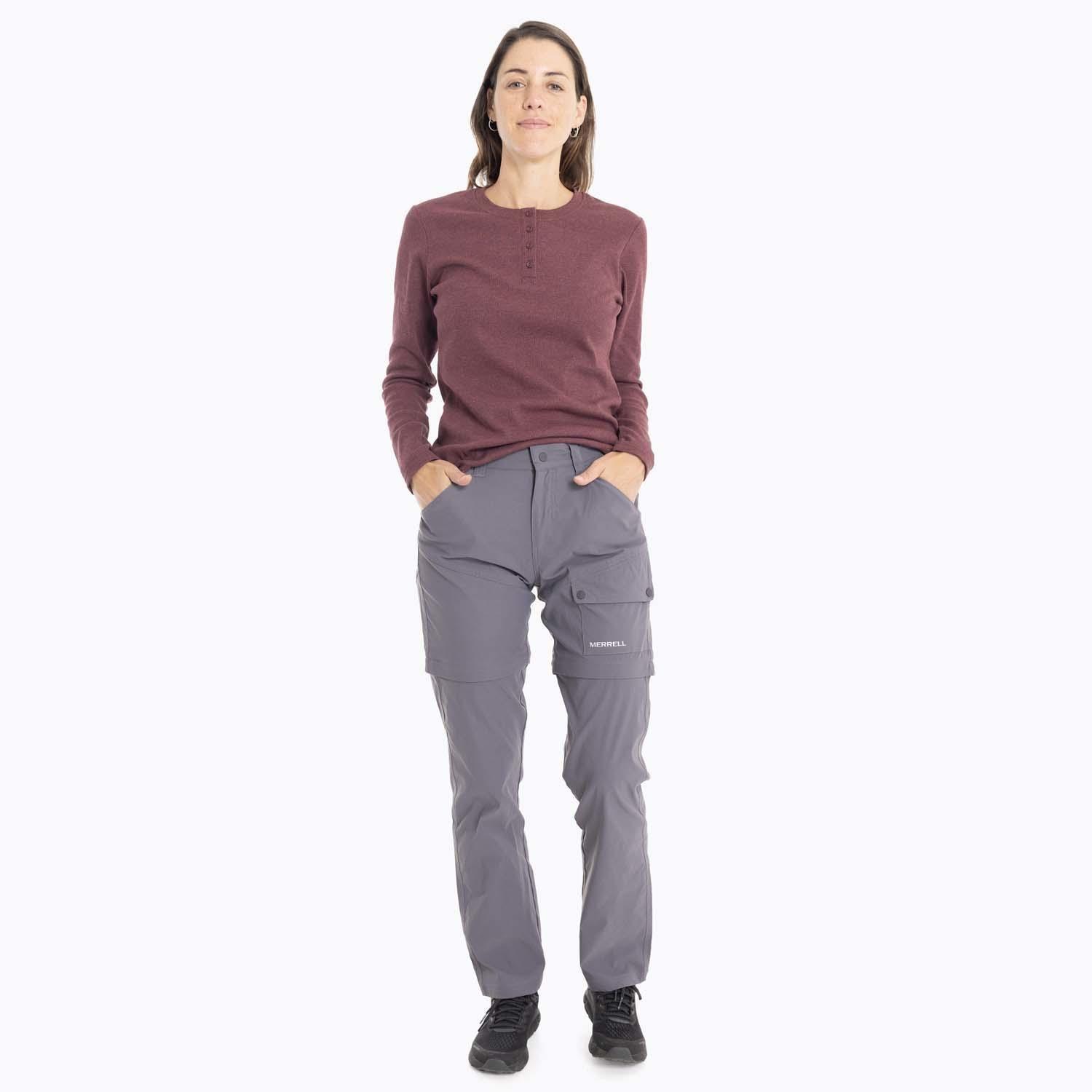 Pantalon Mujer Kaskukuk Gris Merrell-8