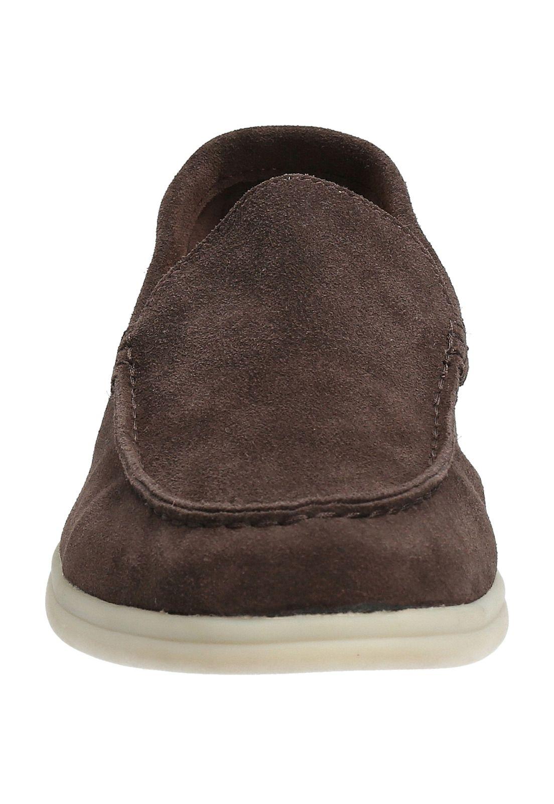 Mocasín Cuero Hombre Monte Café Oscuro-3