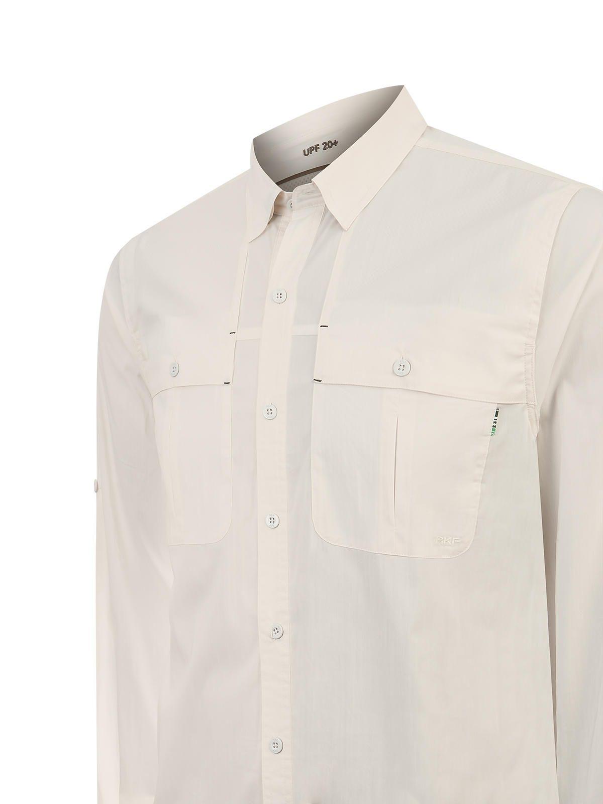 Camisa Upf Hombre Chungara Beige-3