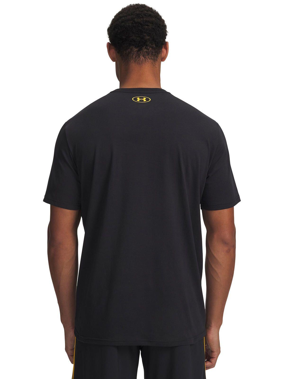 Polera M/C UA Project Rock Greatness Negro Hombre-1