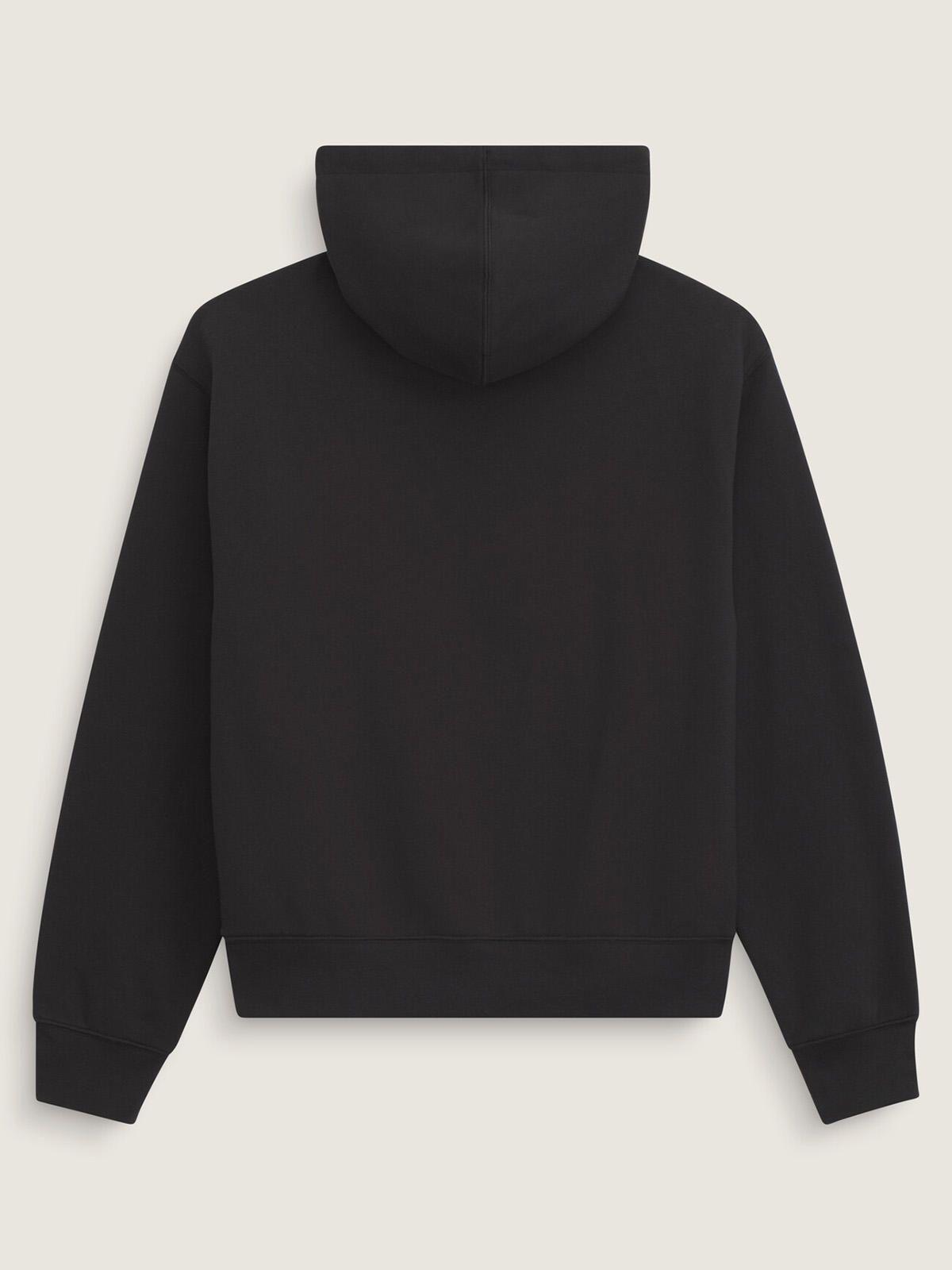 Poleron Hombre Stretch Logo Pullove Negro-5