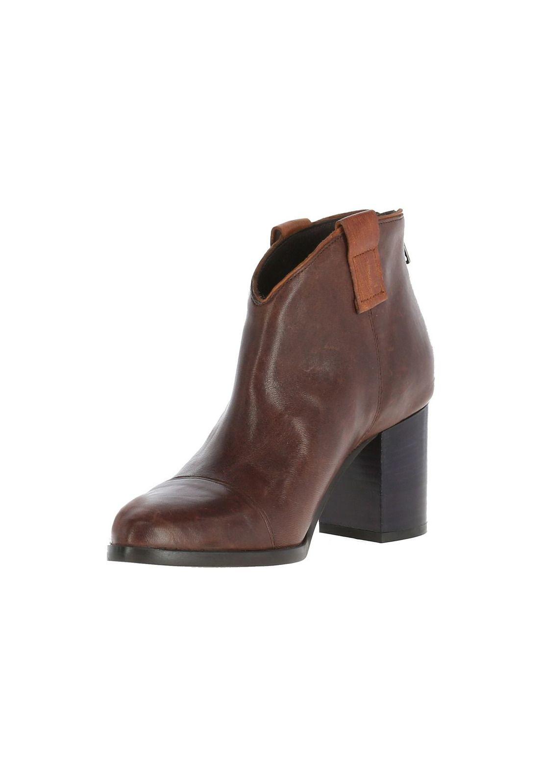 Botin Cuero Jersey Moka-1