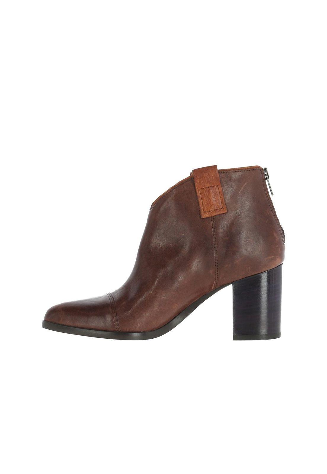 Botin Cuero Jersey Moka-2